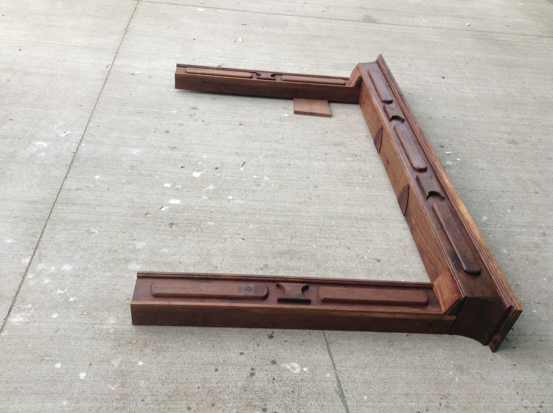 Walnut Mantel 5