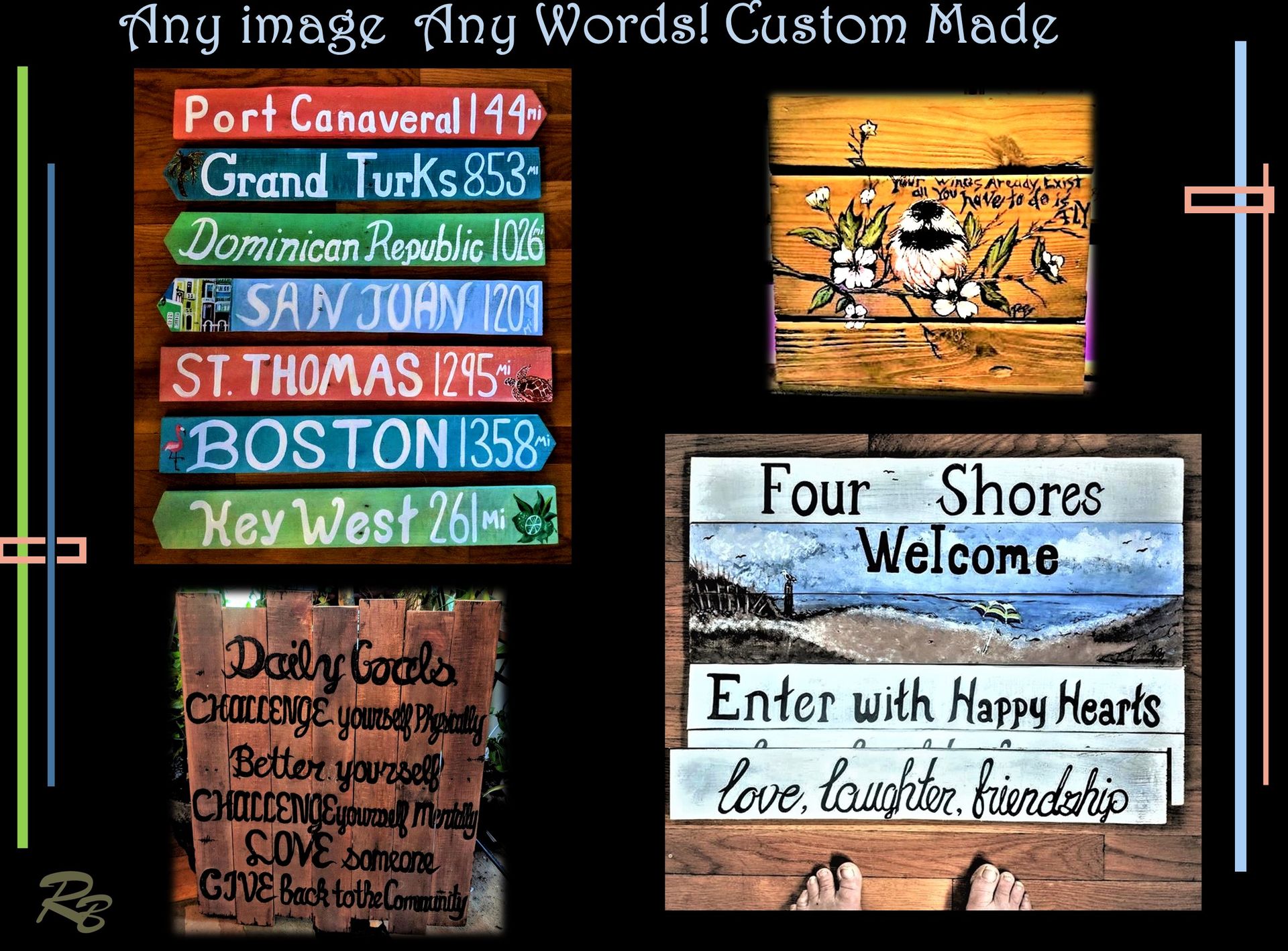 Custom Wood Signs 3 