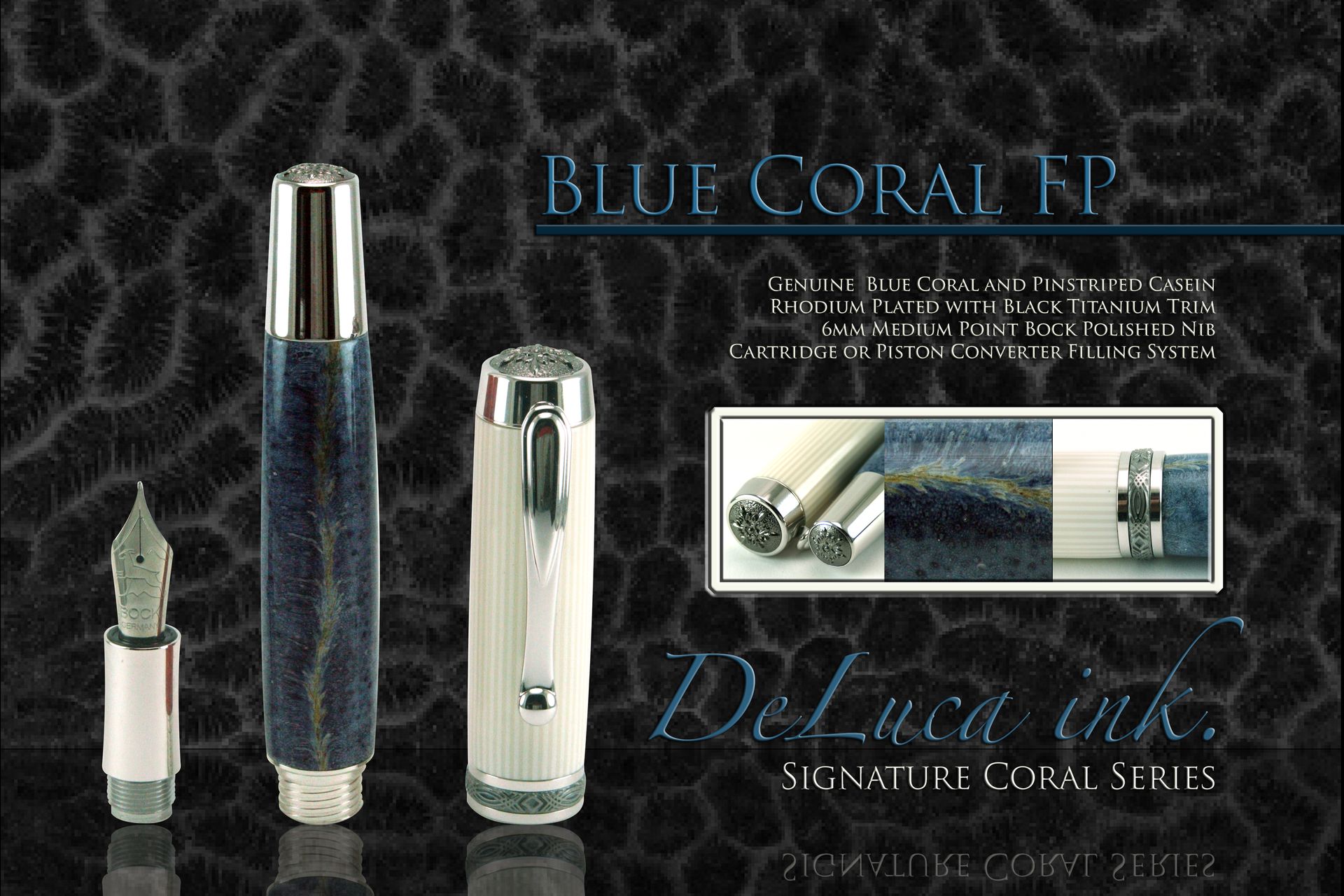 Signature Series Blue Coral And Casein Fp/Rb