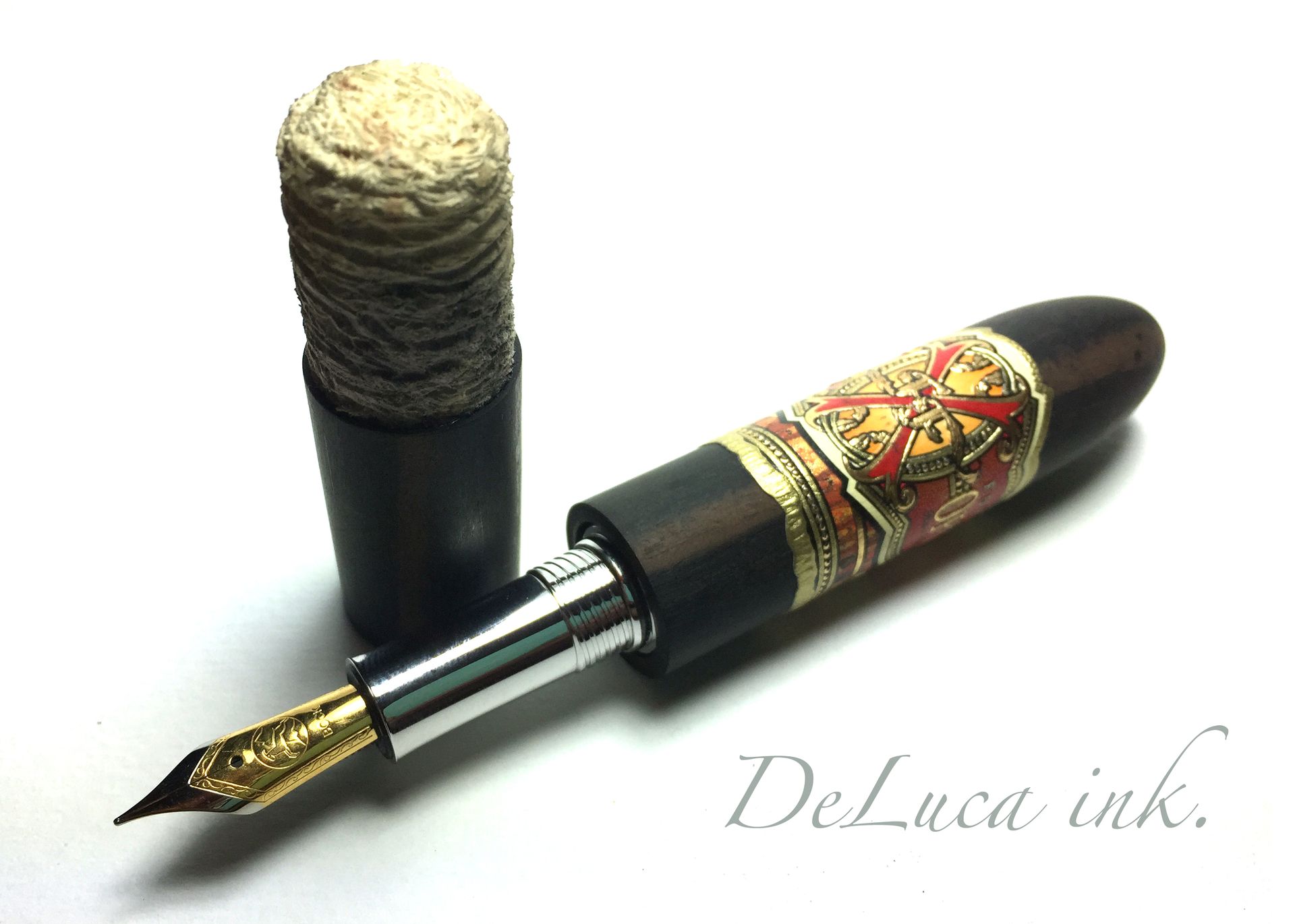 Custom Faux Cigar Fountain Pens