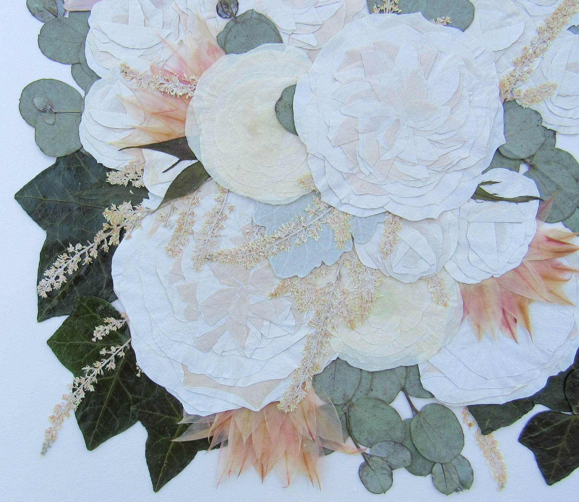 Preserved Bridal Bouquet With Wedding Picture 2 