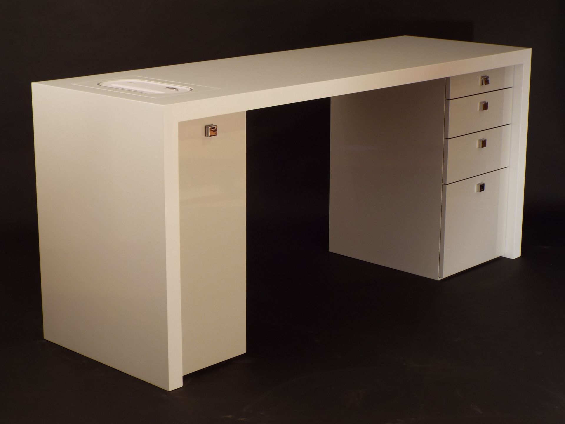 Gloss Lacquer Modern Desk