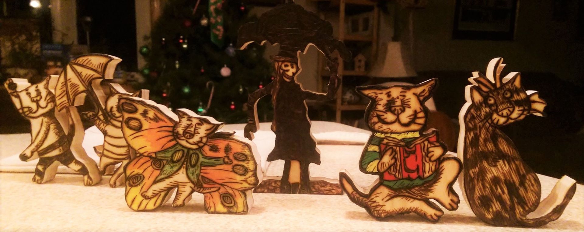 Edward Gorey Figures,Edward Gorey Lovers,Edward Gorey Collectibles, Edward Gorey Art,Edward Gorey 2