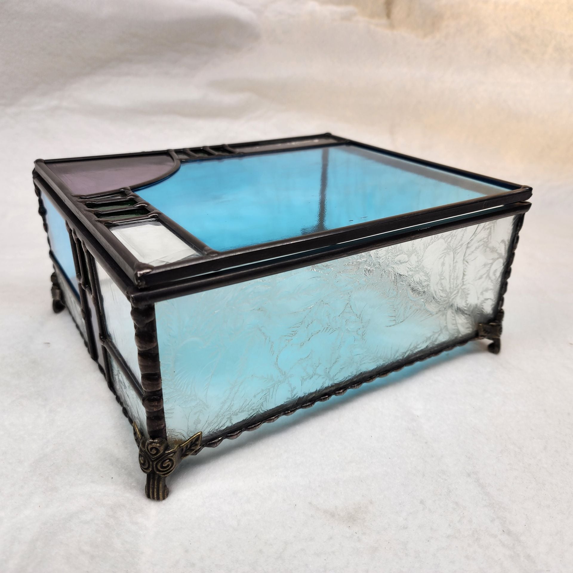 Glass Jewelry Box 2 