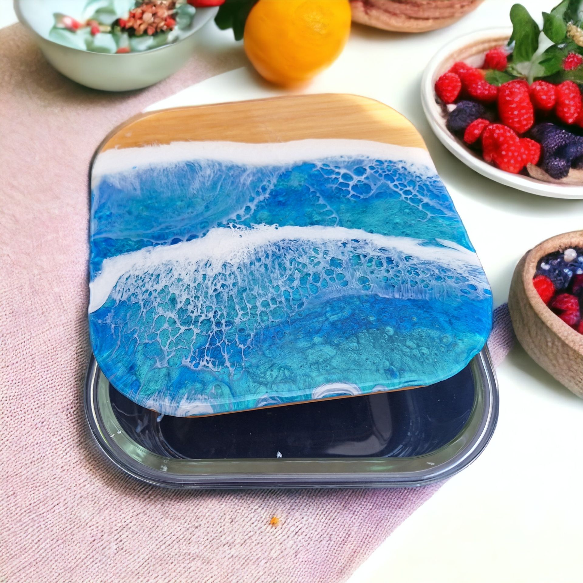 Ocean Wave Serving Dish 4