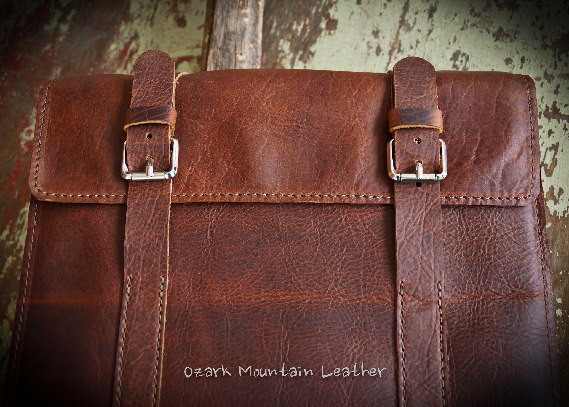 Custom Bison Leather Book Cover Or Bible Cover Made to fit your book or Bible Personalized 2