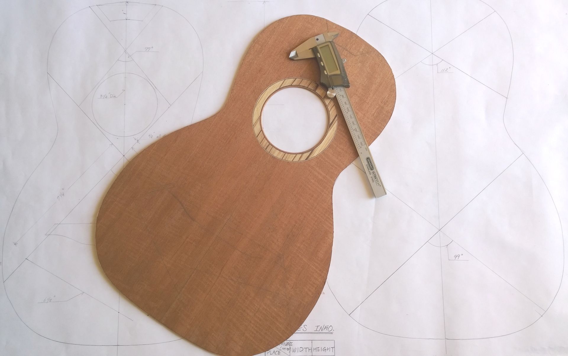 Hawkins Parlor Guitar Based On A 1904 Martin Parlor Guitar 6