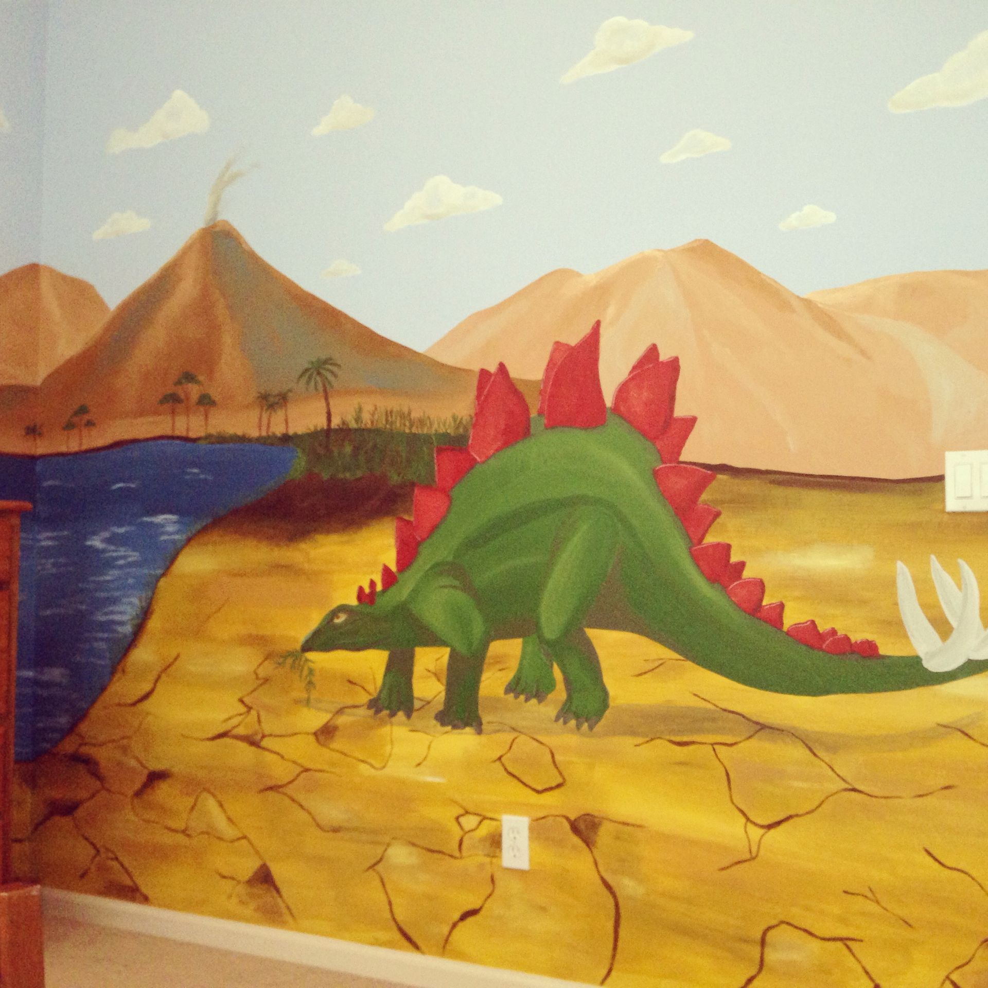 Dinosaur Mural