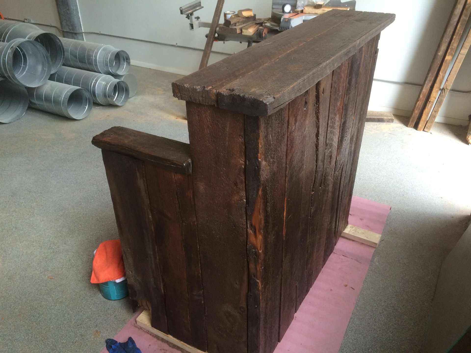 Reclaimed Mobile Bar 3
