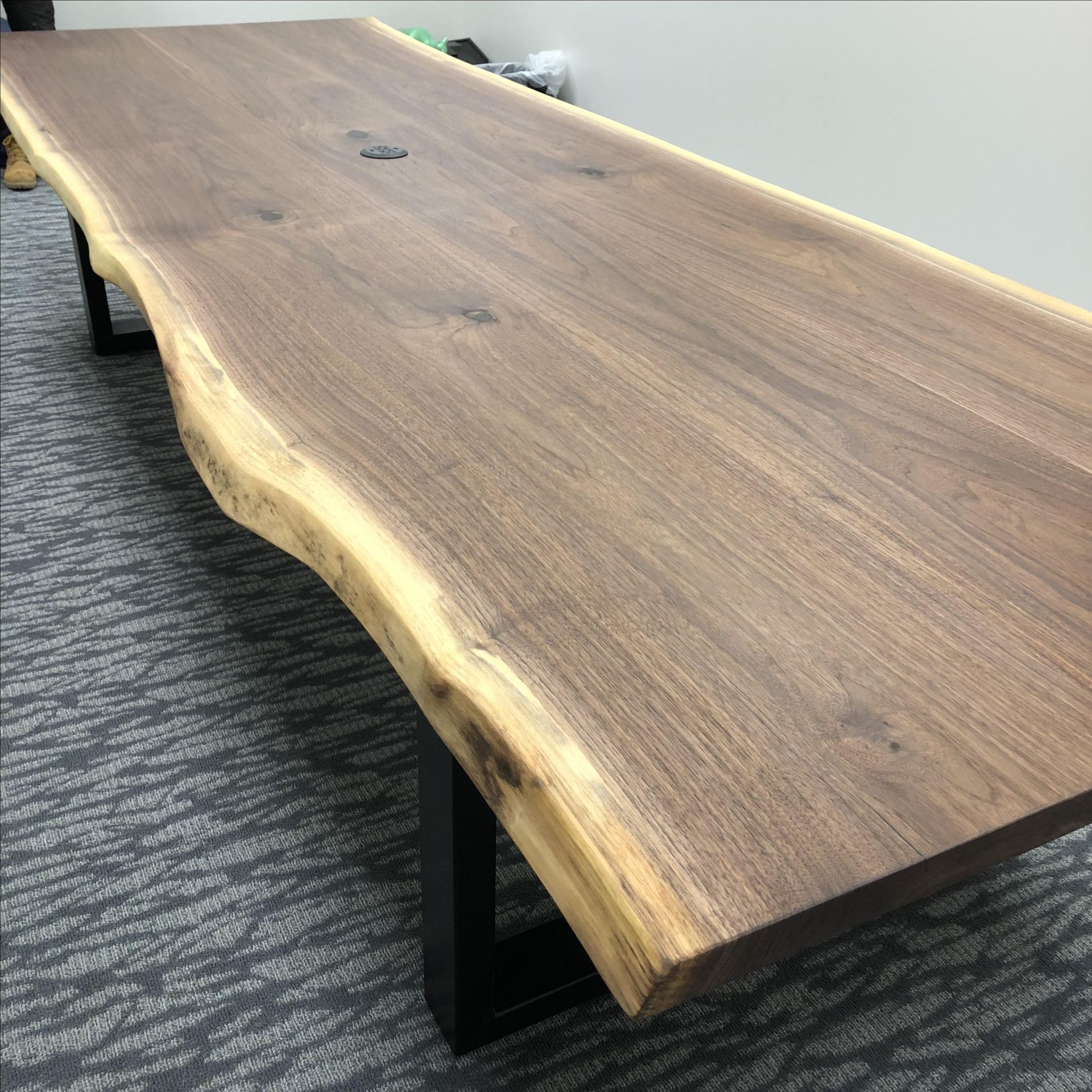 Black Walnut Live Edge Conference Table 3 