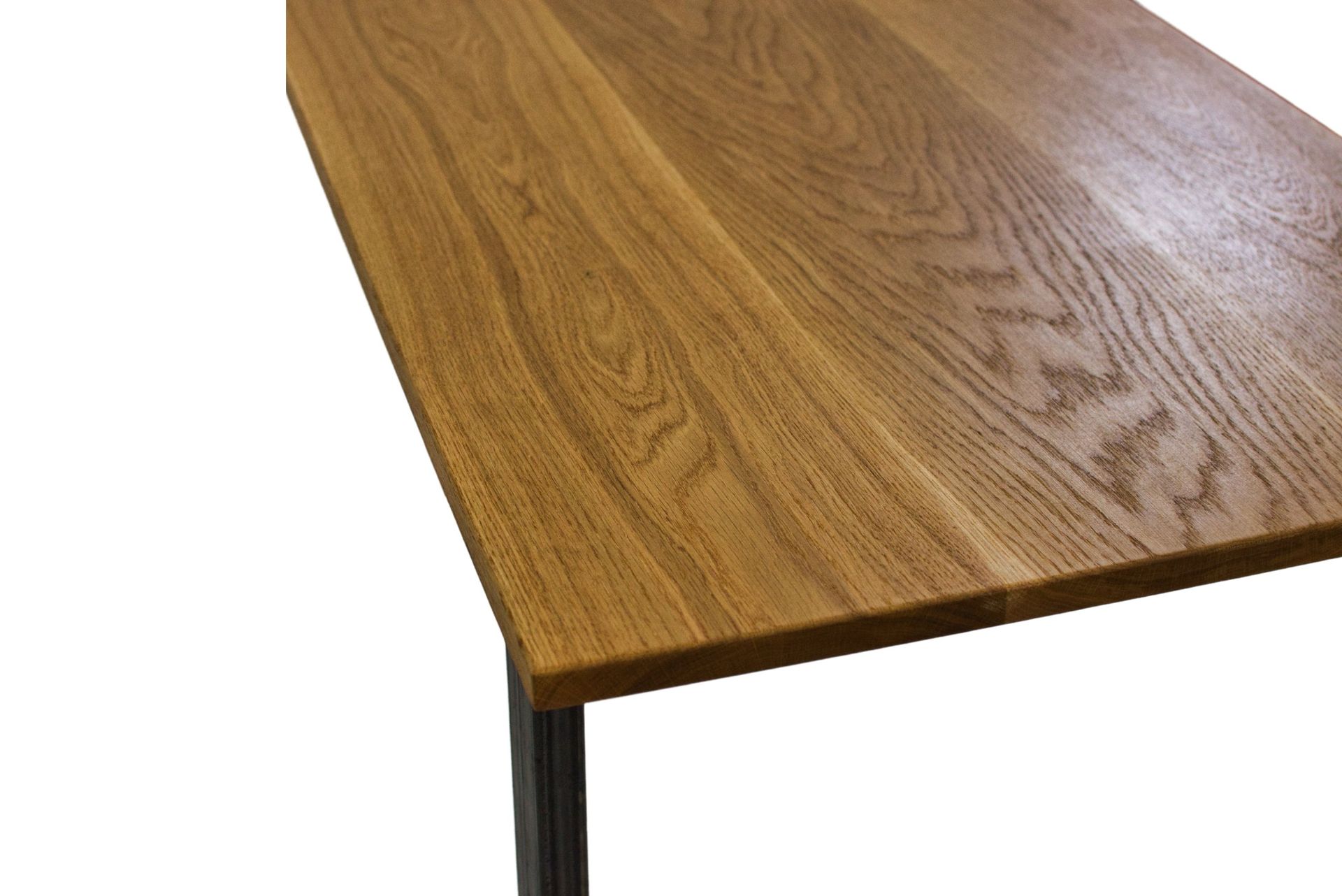 Modern Office Desk, Oak Computer Desk, Desk With Metal Legs, Gaming Desk, Handmade Office Desk 4