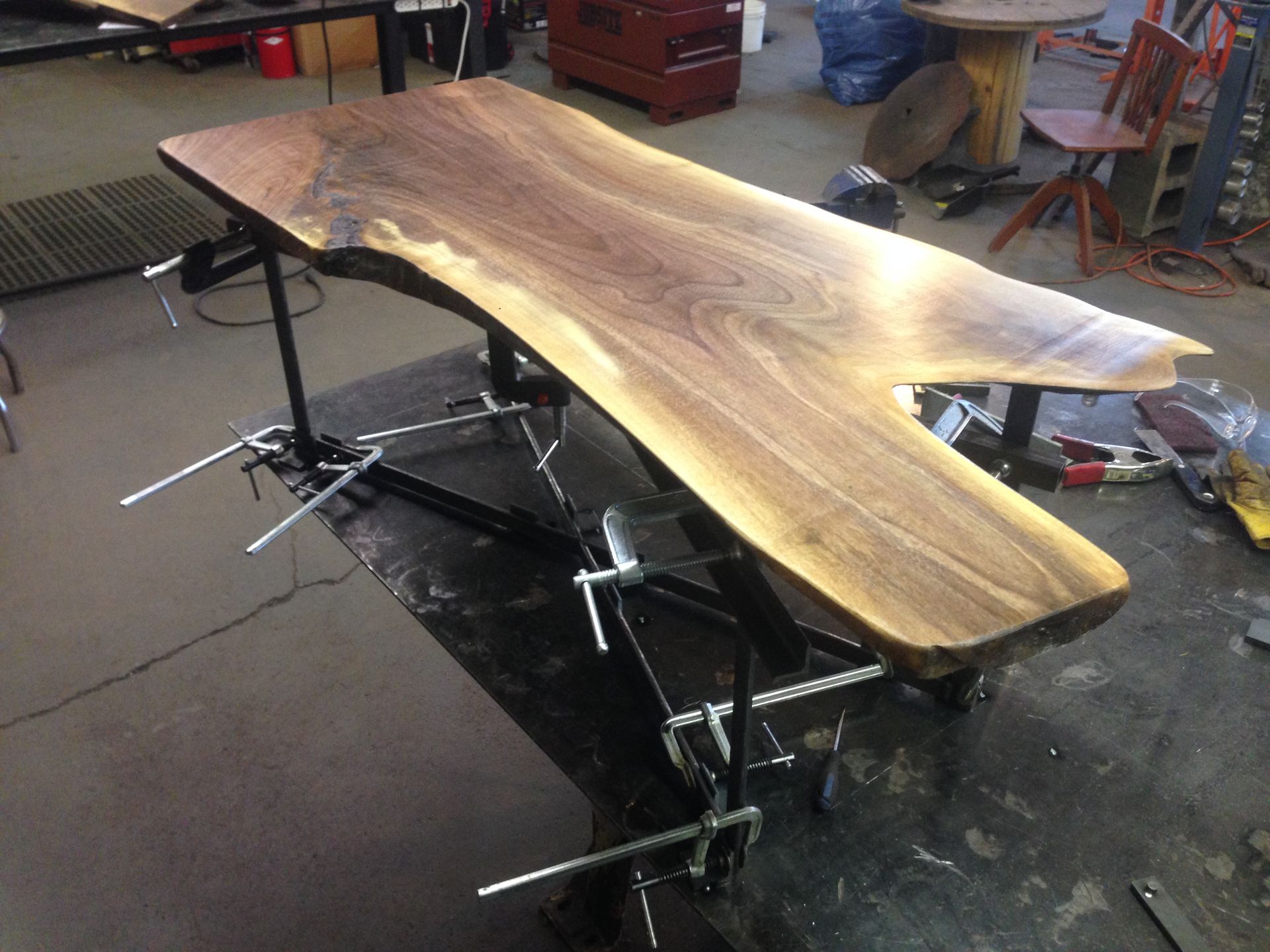 Live Edge Black Walnut Coffee Table 2 