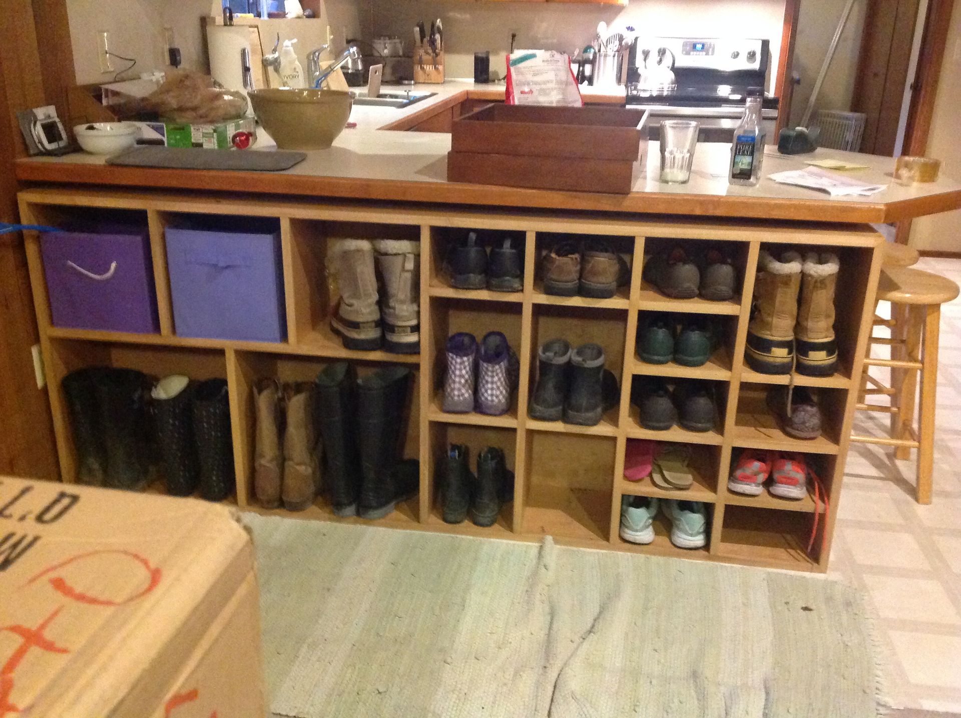 Custom Cubbie Storage Unit 2