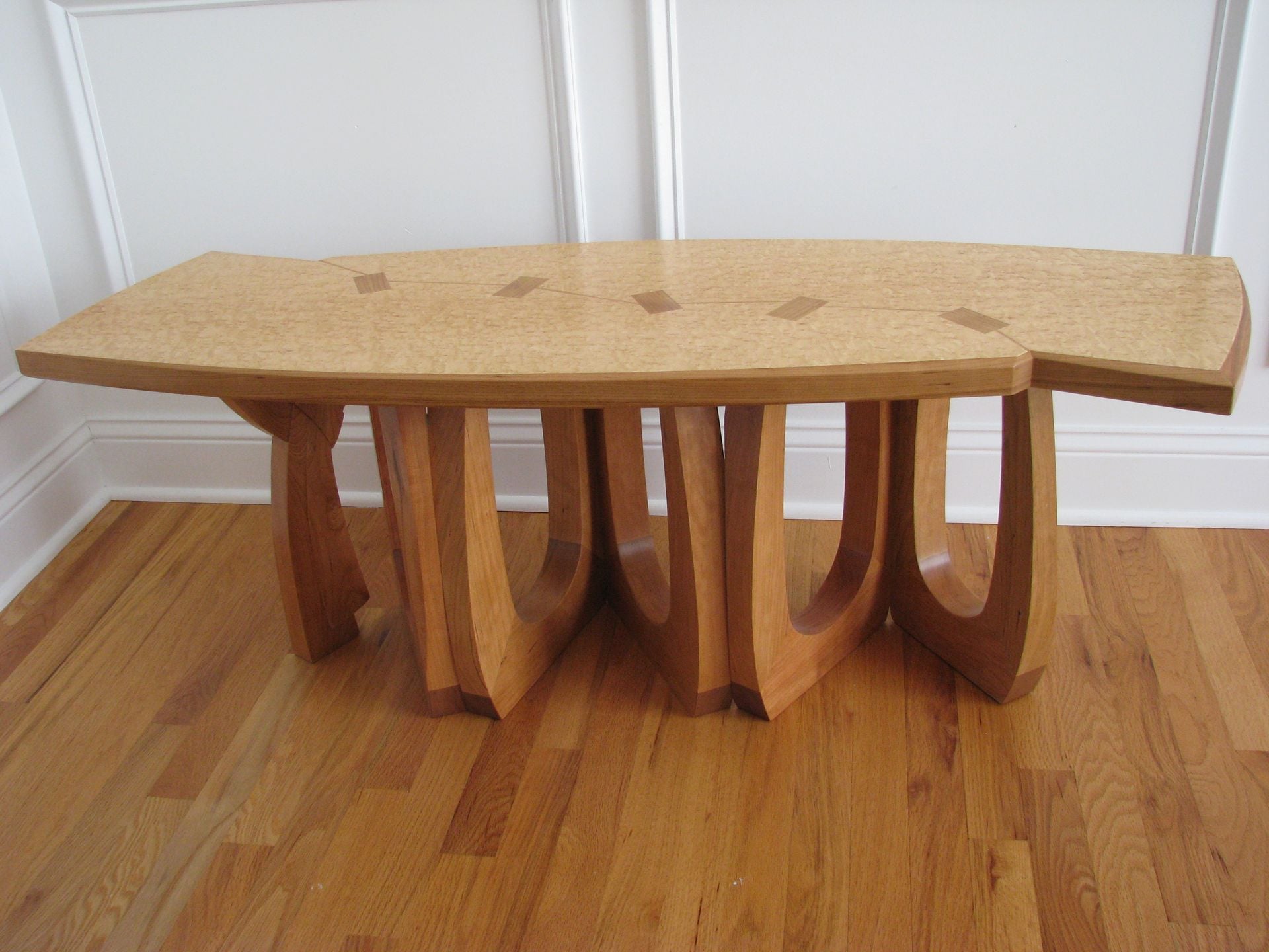Birds Eye Maple Bench
