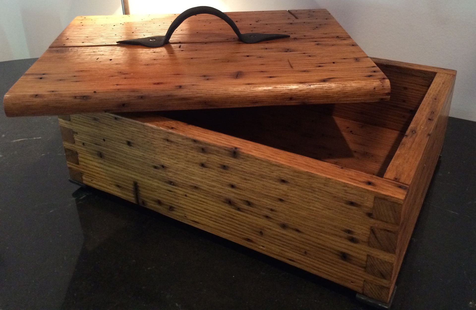 Reclaimed American Wormy Chestnut Box 2