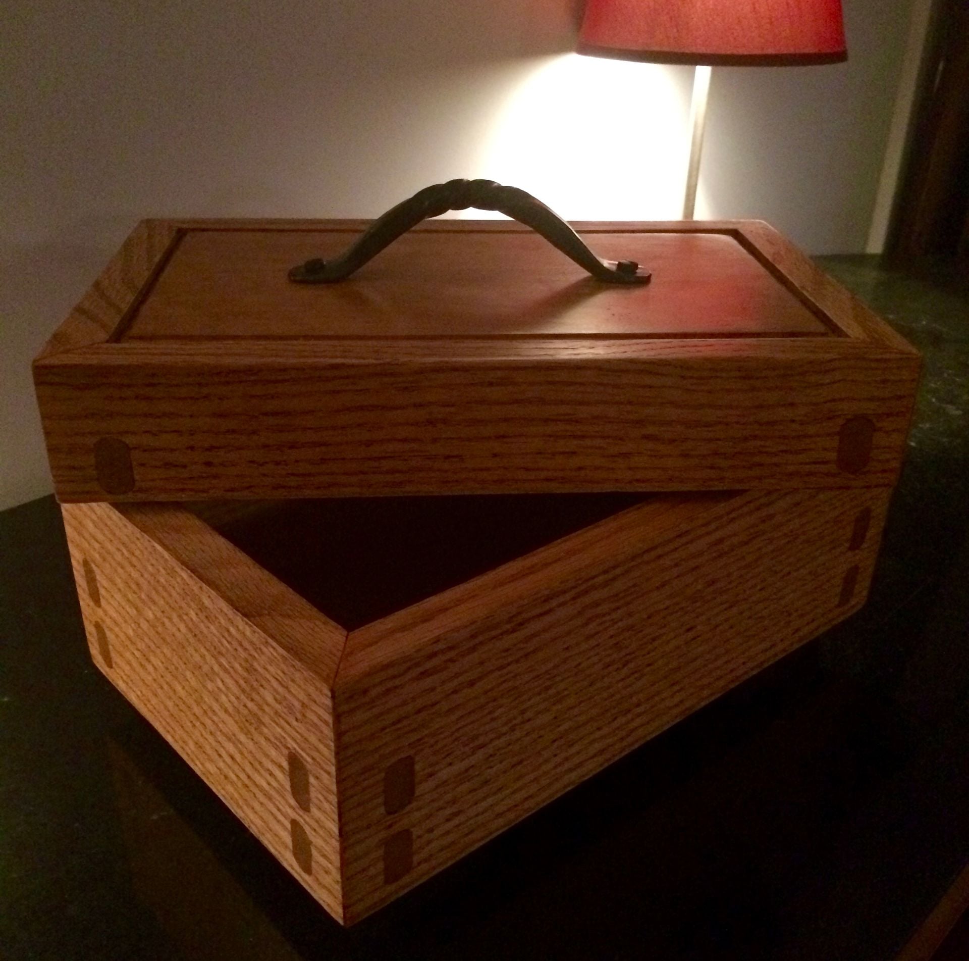 Reclaimed Red Oak & Maple Box 2 