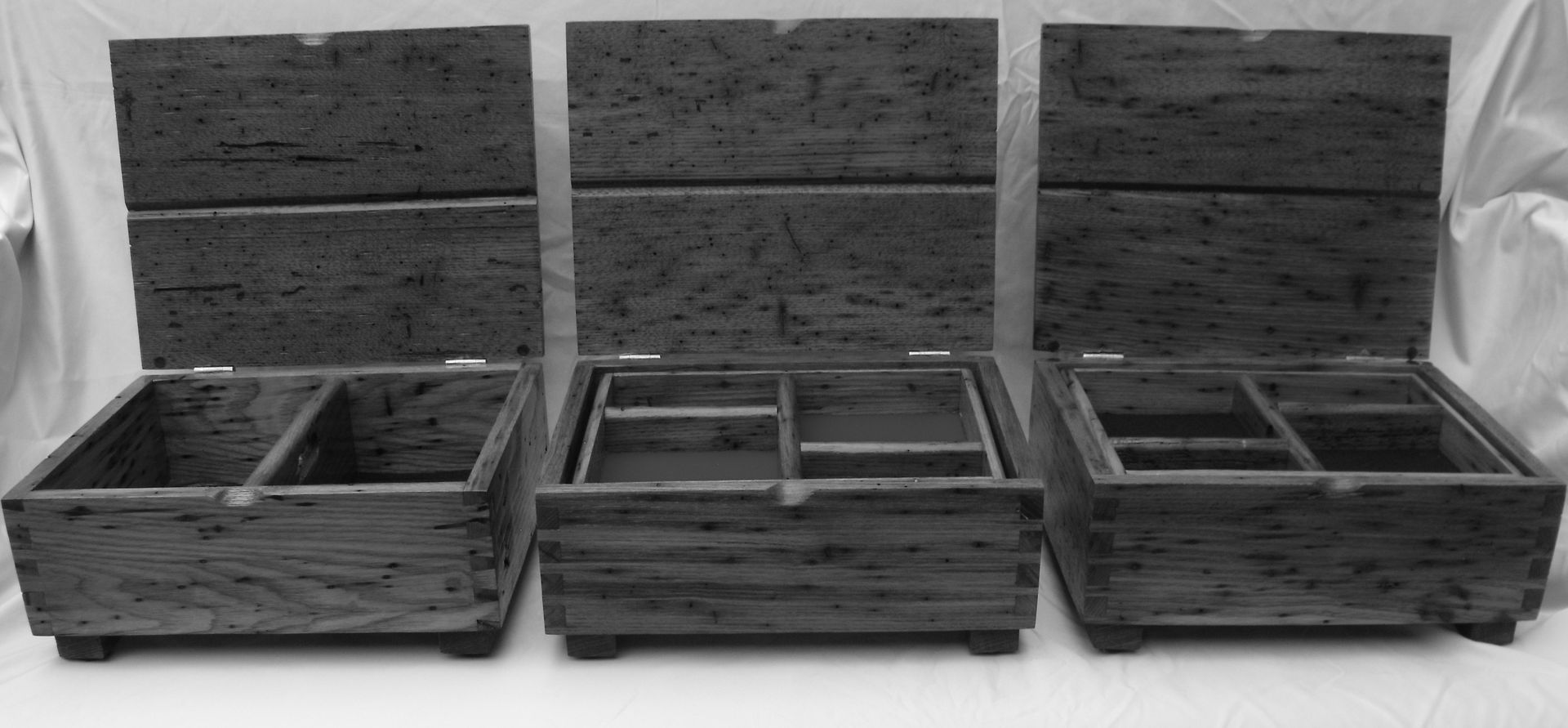 Wormy Chestnut Boxes