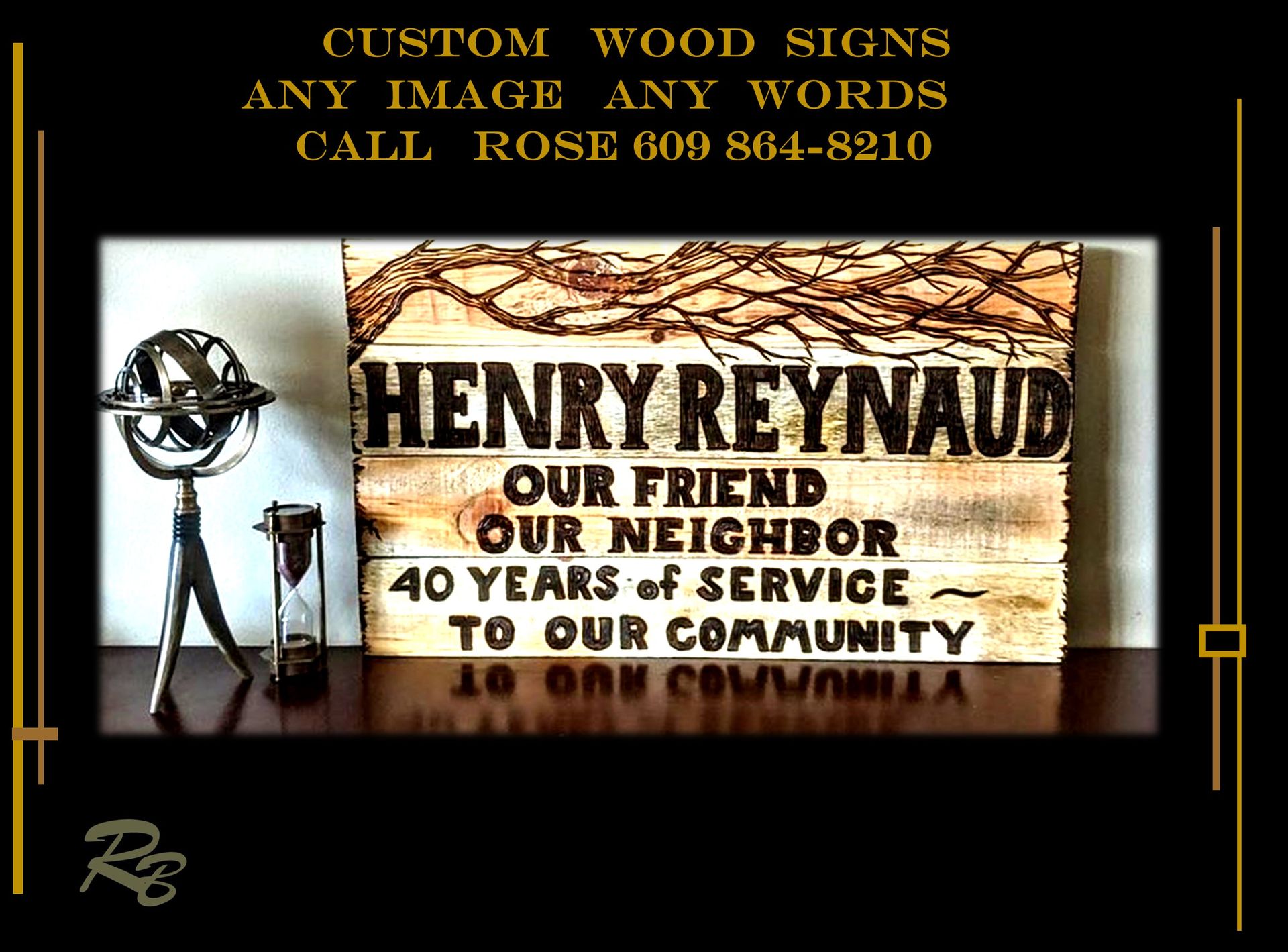 Family Name Sign, Wood, Signs, Custom, Personalized, Bar, Sign, Welcome House Number,  Business Sign 4 