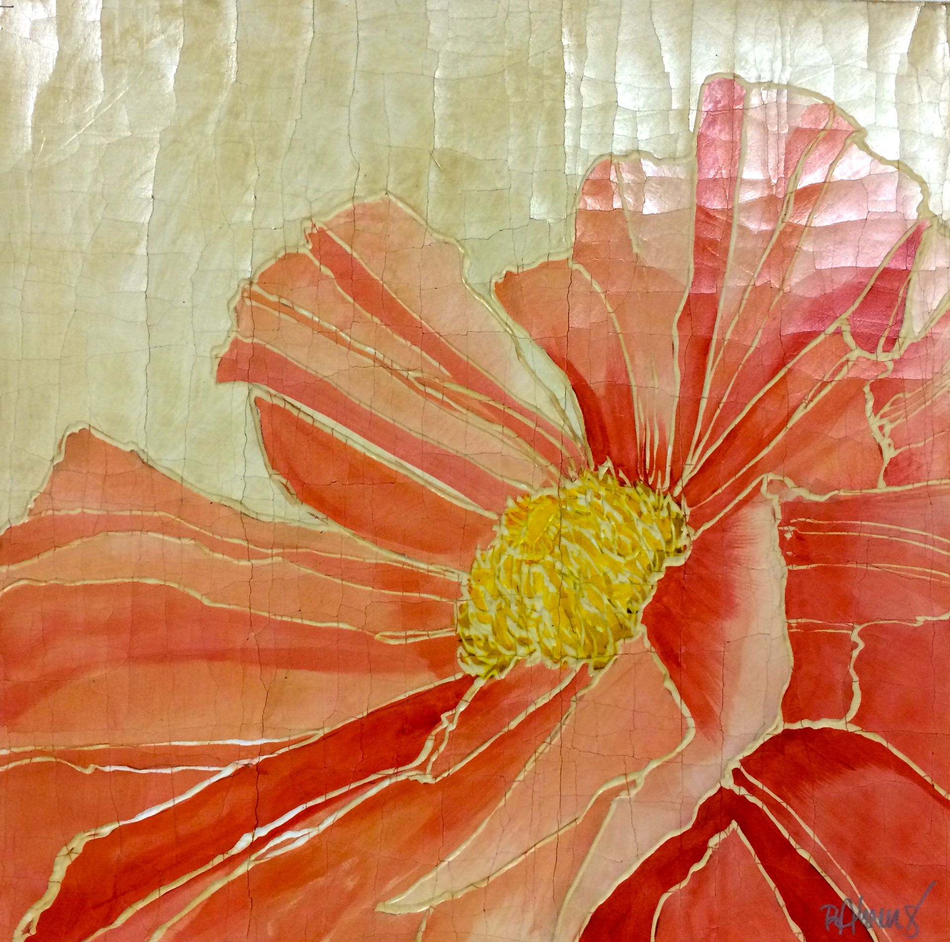 Poppy & Peony Botanicals, Wall Art, Floral Paintings 5 