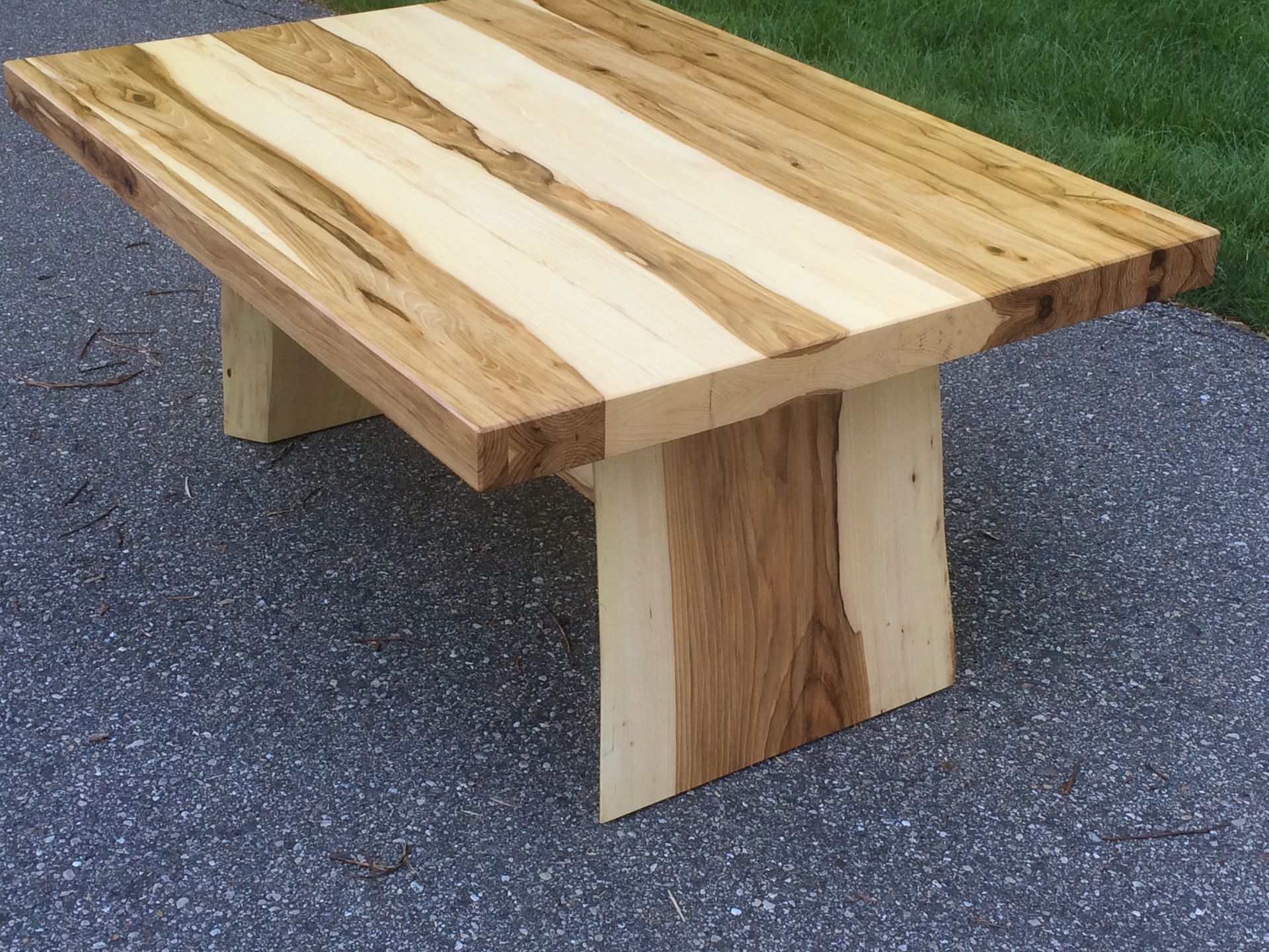 Live Edge Hickory Living Room Set 4