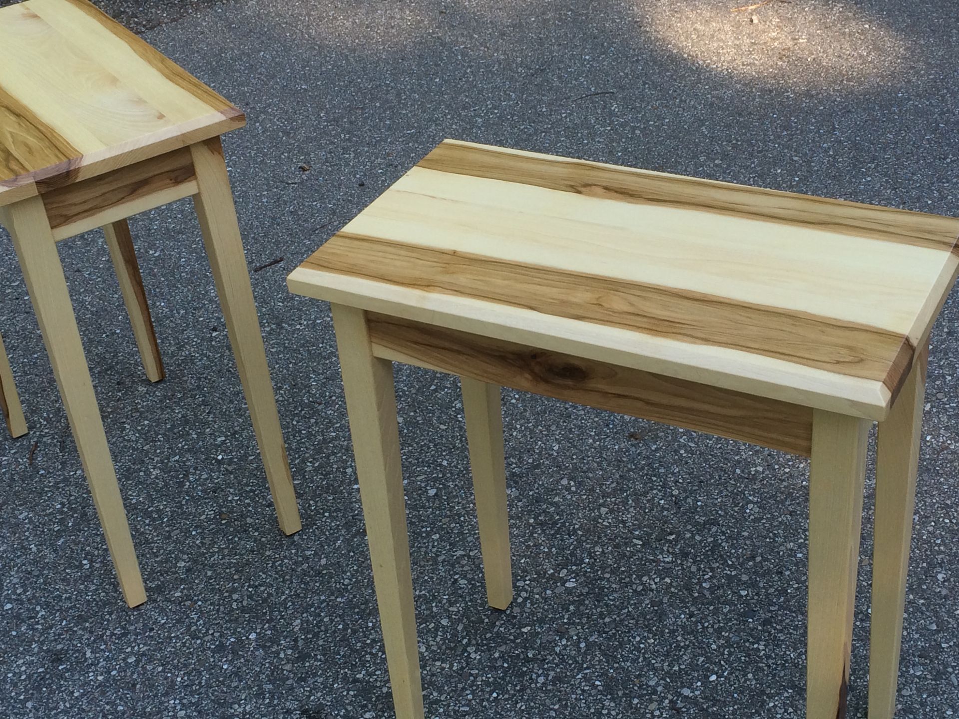 Live Edge Hickory Living Room Set 6