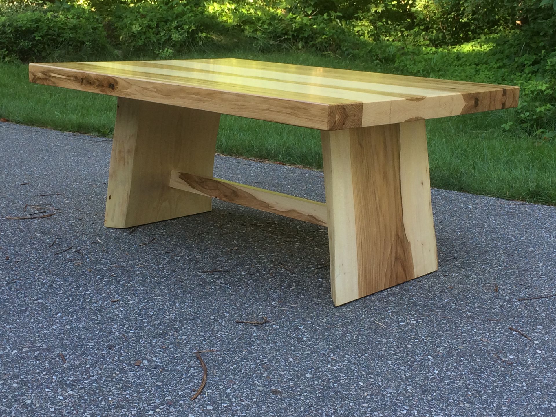 Live Edge Hickory Living Room Set 5