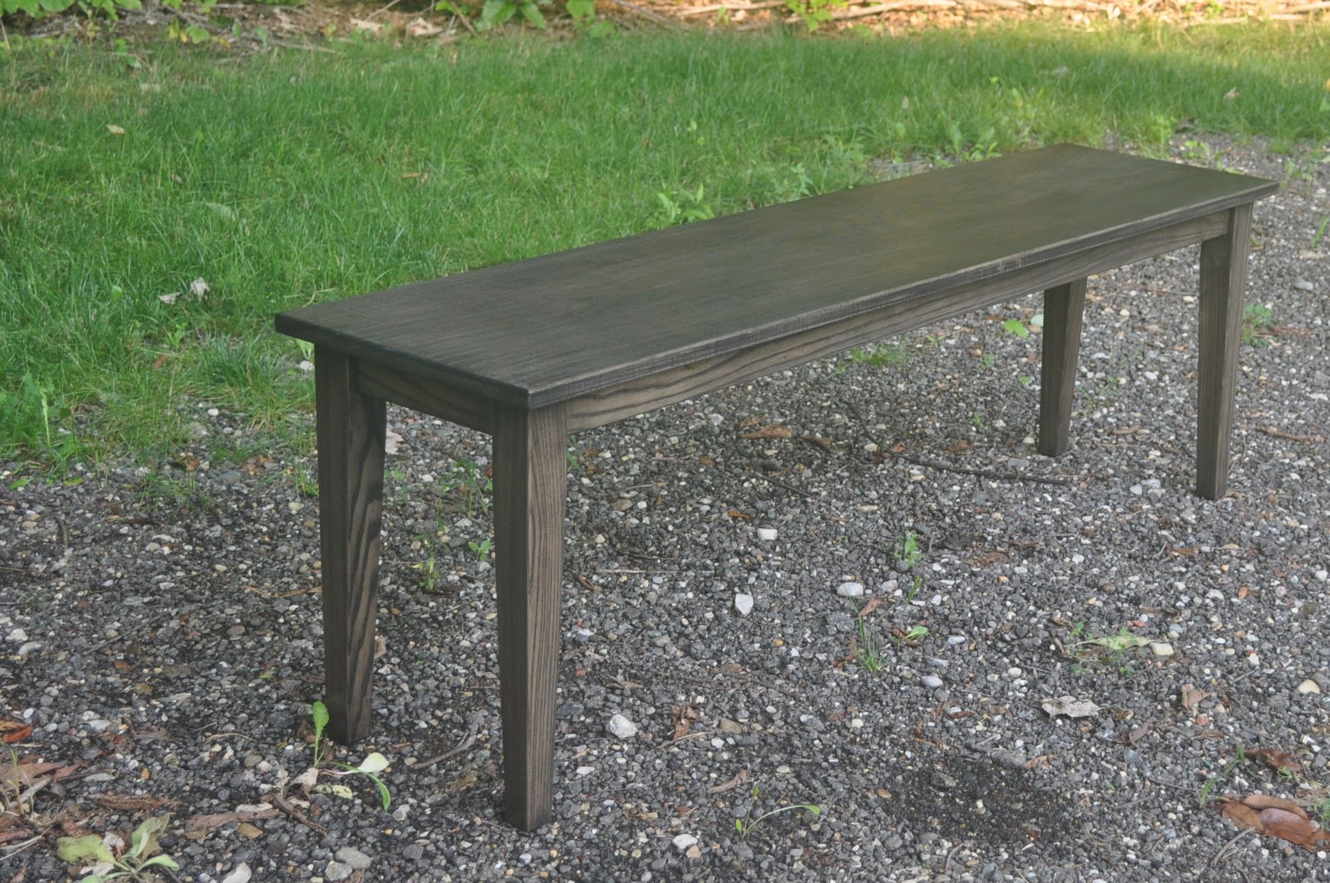 Stained Ash Bench Seat