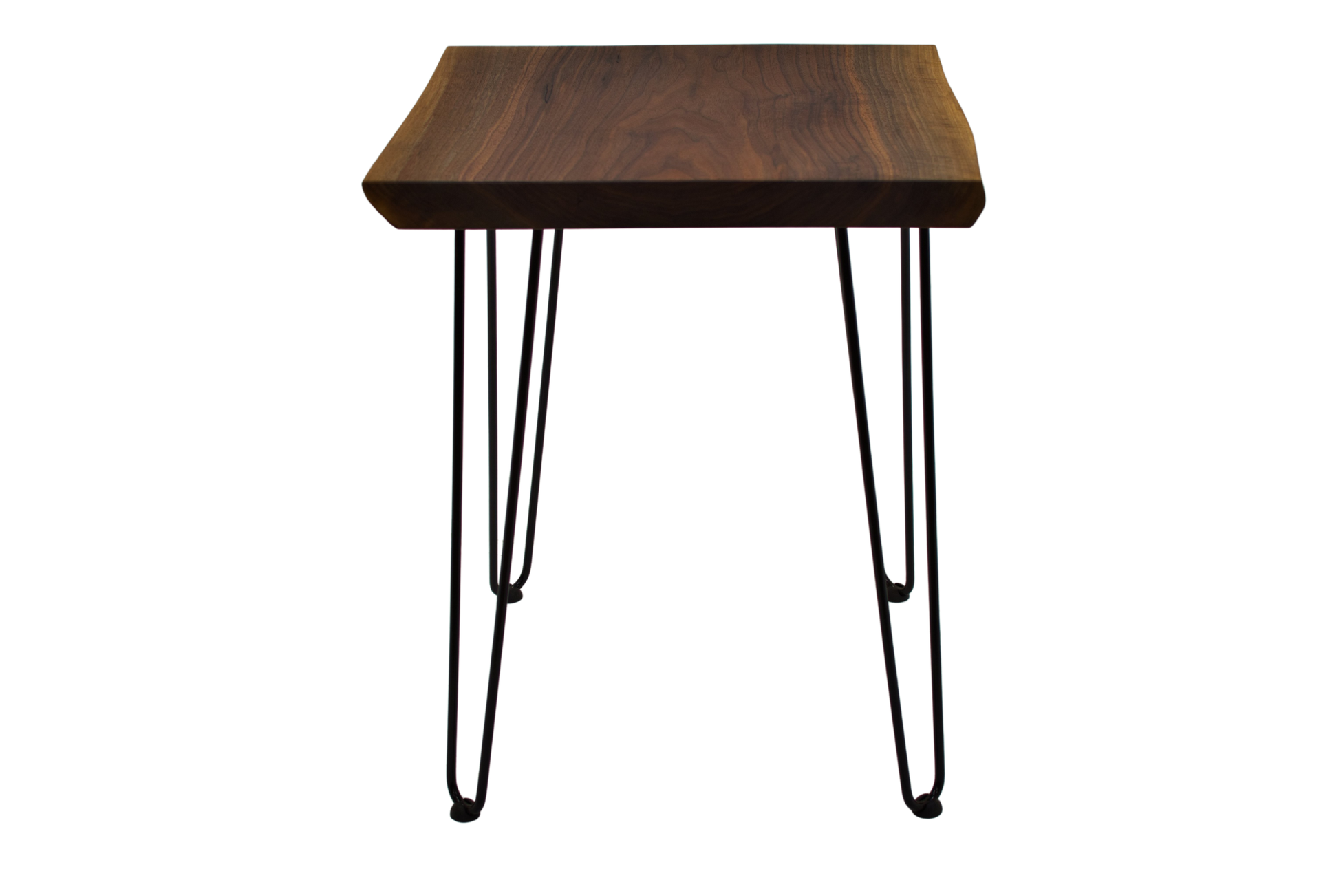 Walnut End Table, Wood Accent Table, Live Edge Side Table, Rustic End Table, Modern End Table 5 