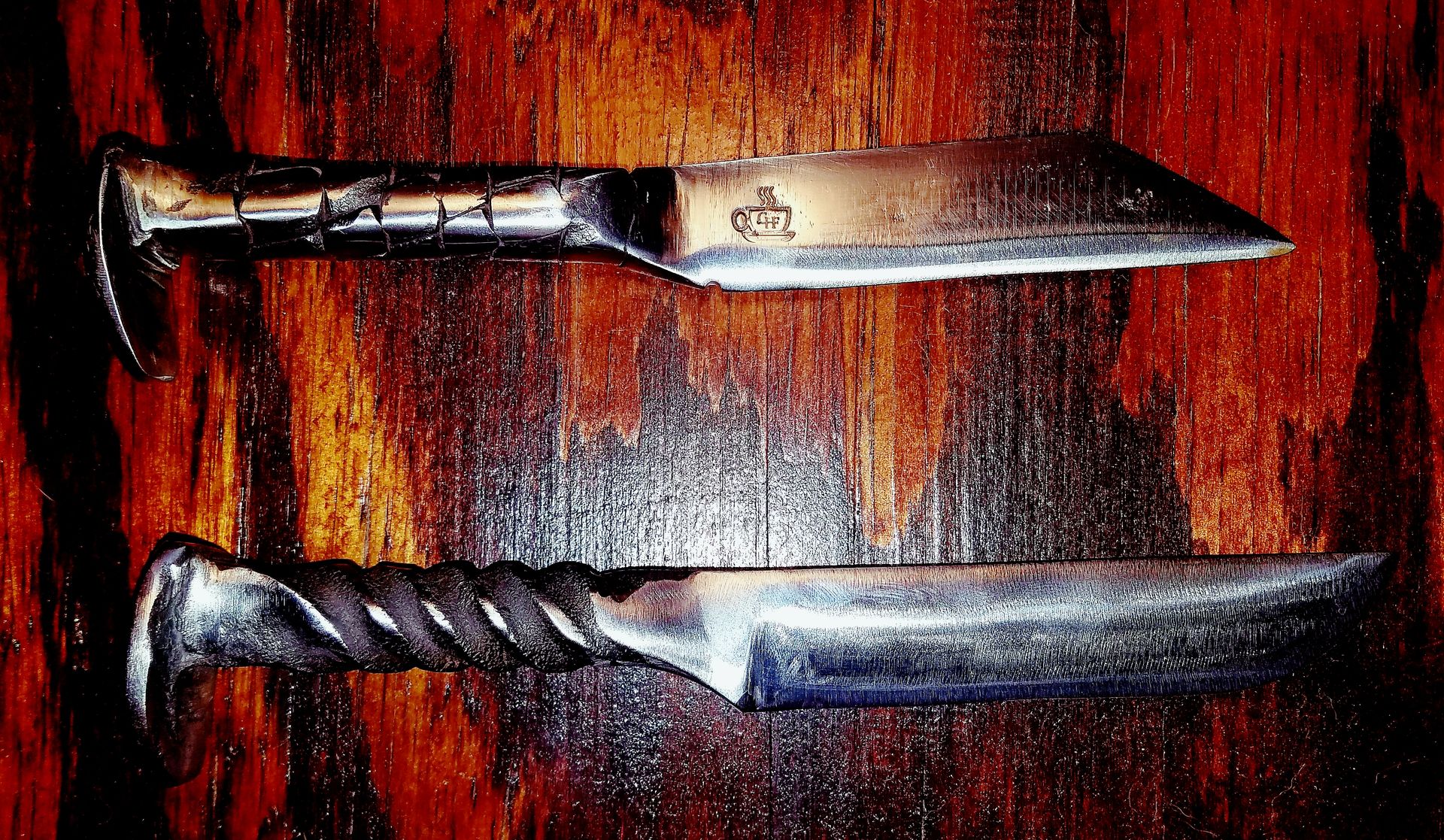 Custom Railroad Spike Knives 5 