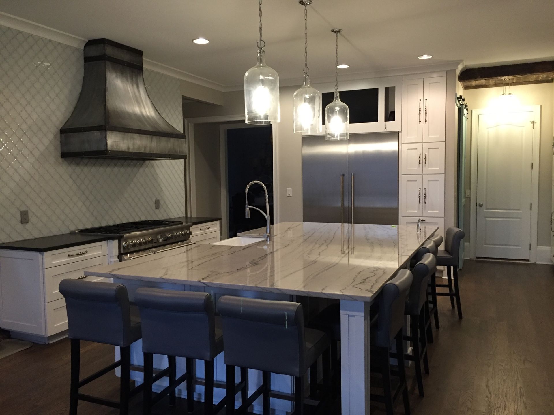 Custom Steel Range Hood