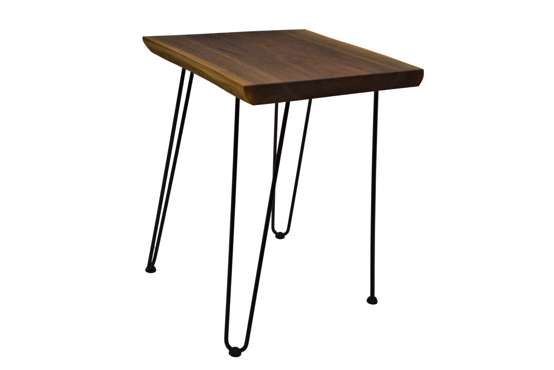 Walnut Bedside Table, Wood Nightstand, Live Edge Night Stand, Modern Nightstand 2 