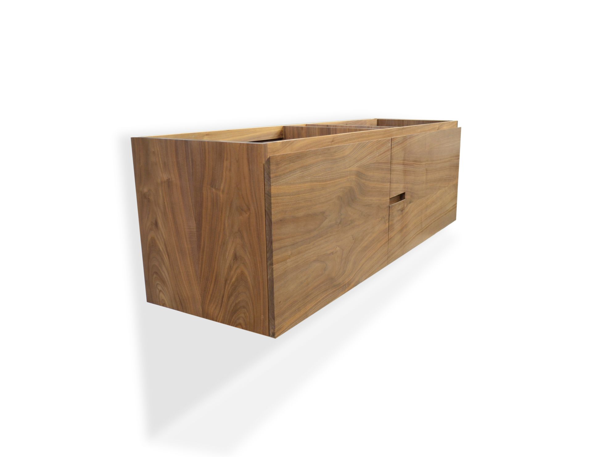Floating Walnut Vanity 2