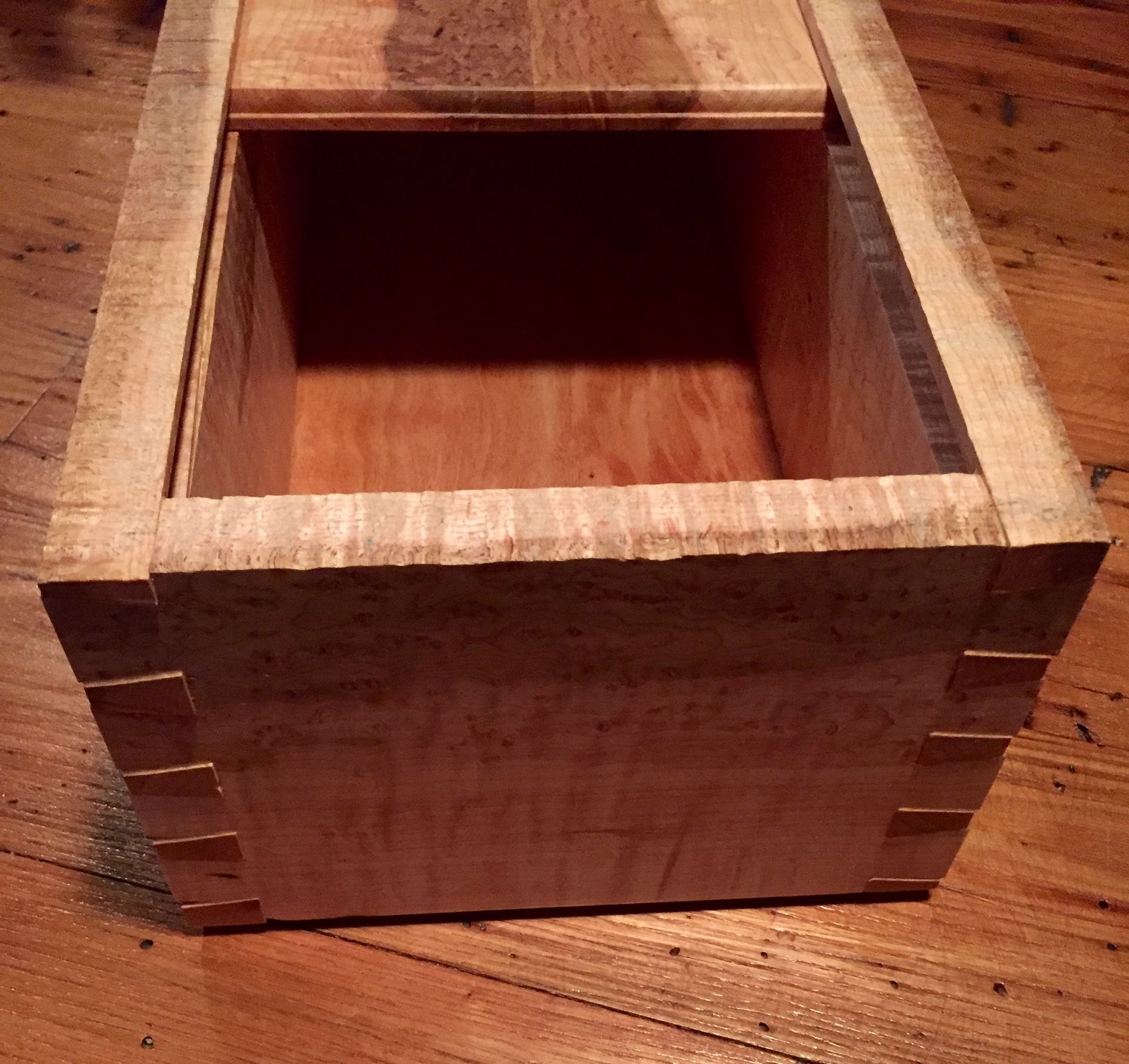 Salvaged Maple Box