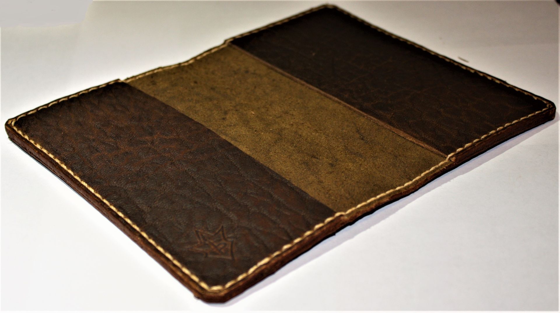 Jp Leathercraft Handmade Bison Leather Case Cover Field Notes Moleskine Folklore 4