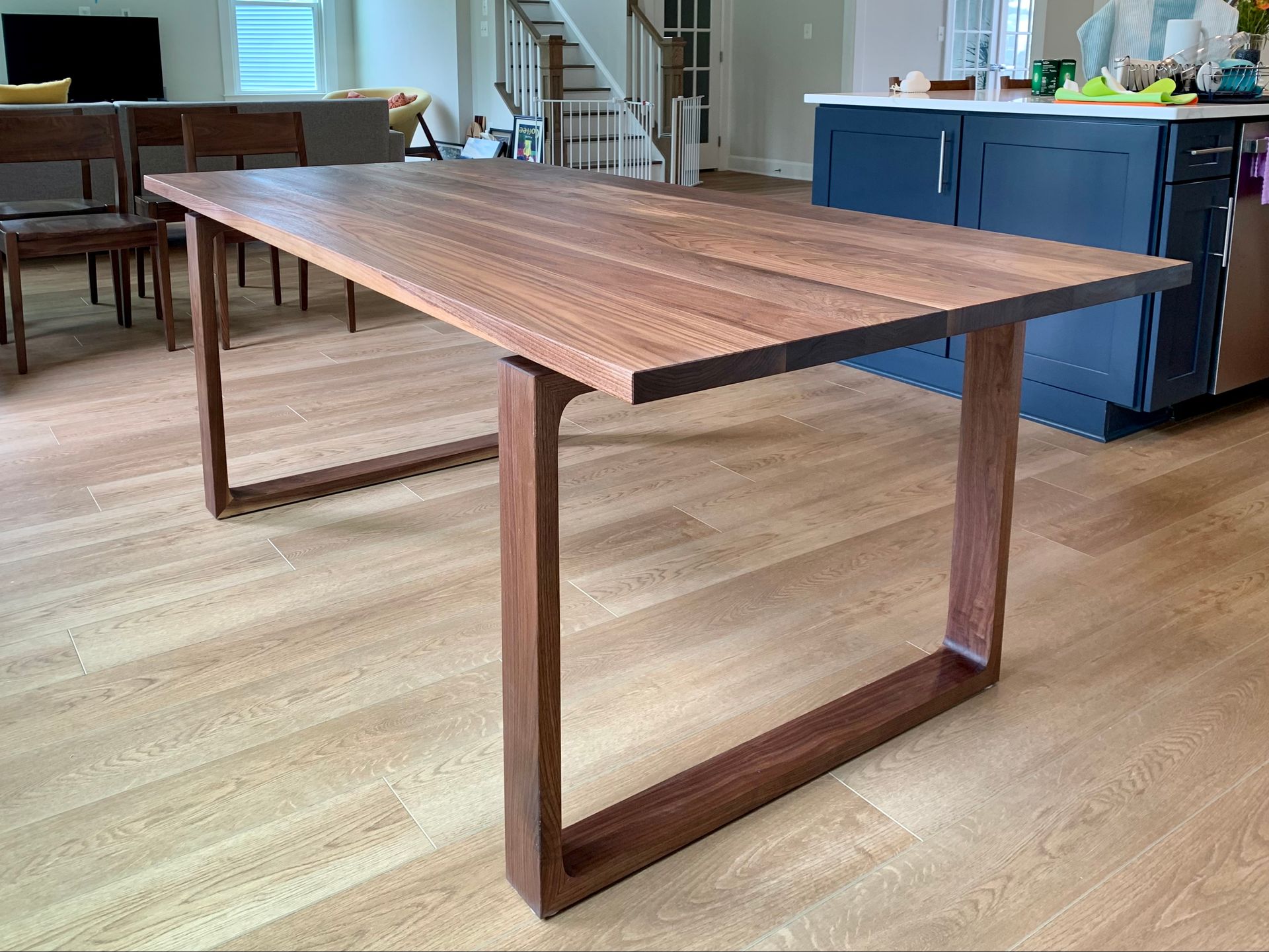 Minimalist Modern Dining Table In Maple 3 