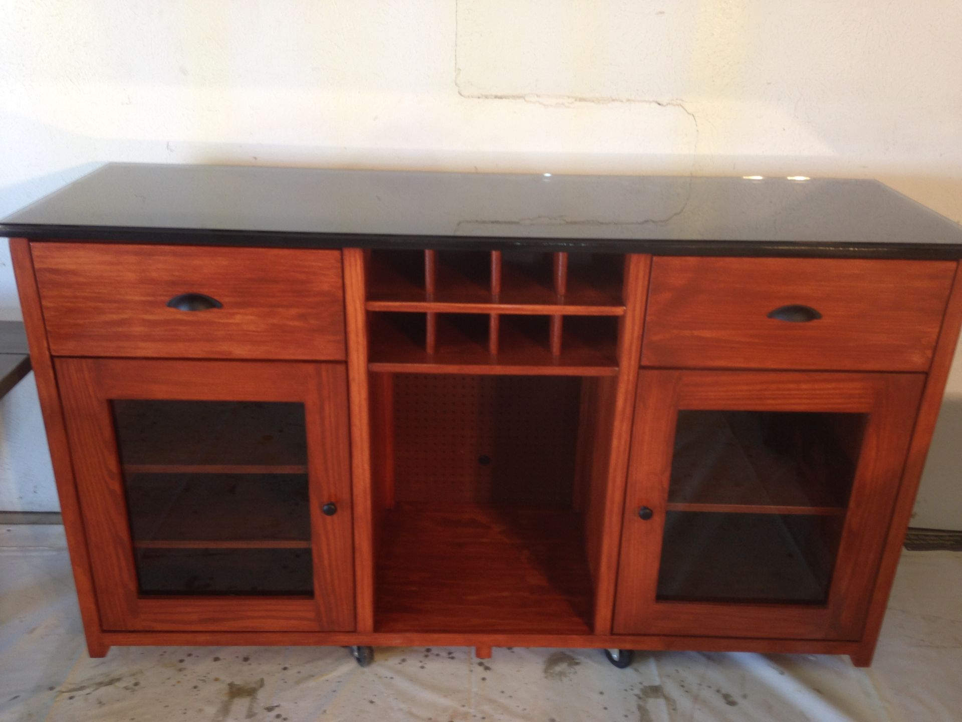 Wine Credenza/Sideboard 4 