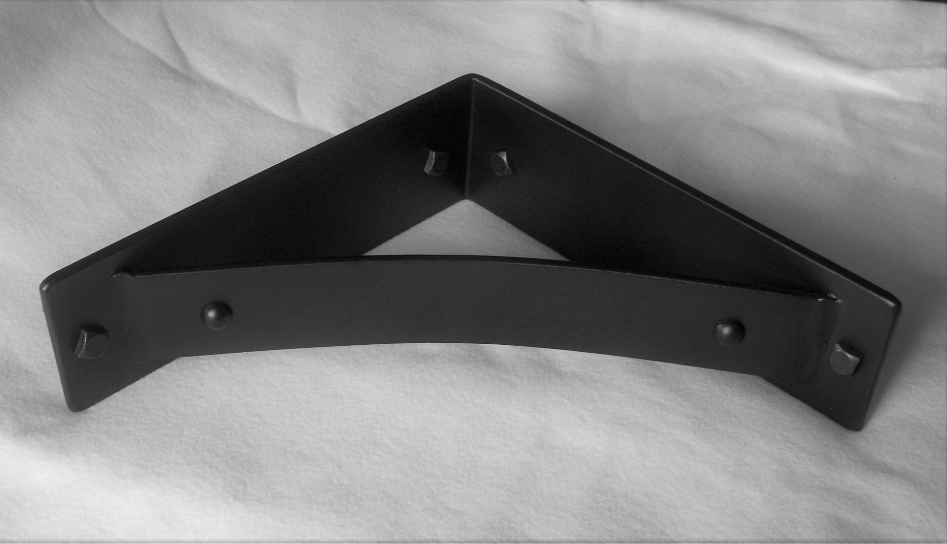 Wrought Iron Mantel Bracket/Corbel; Rustic Farmhouse Heavy-Duty Shelf Brackets 3