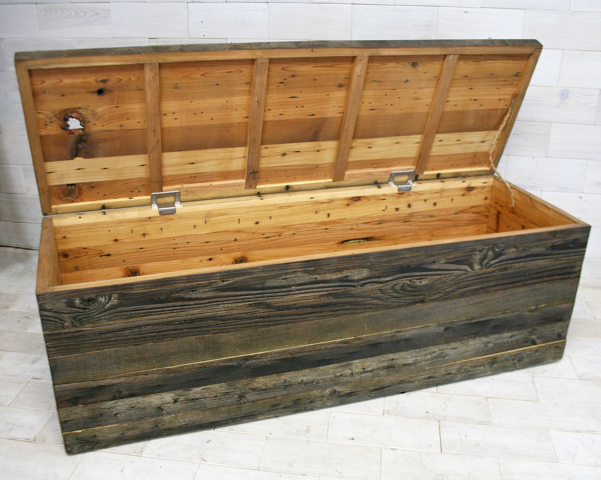Barn Wood Strongbox