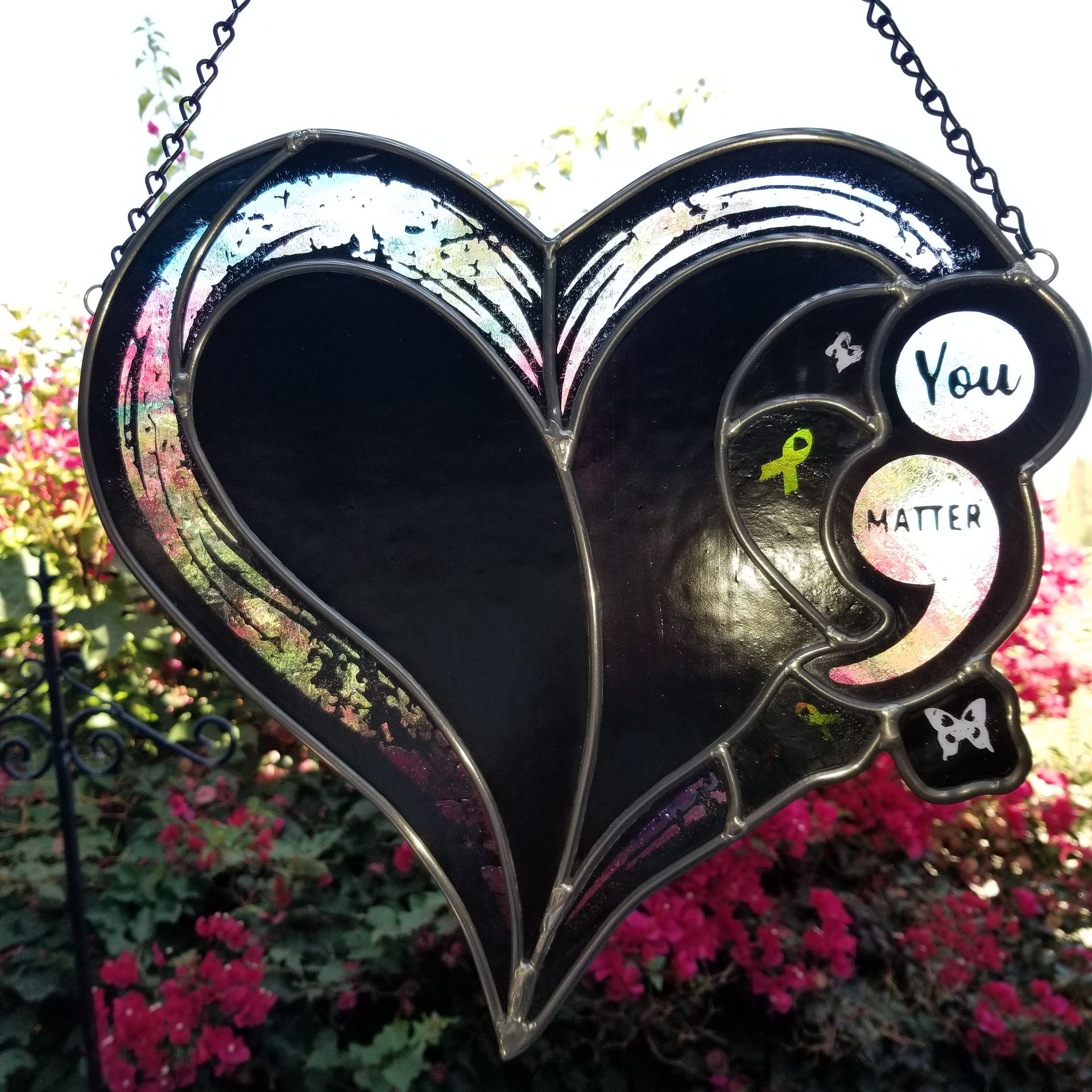 Stained Glass Heart 2 