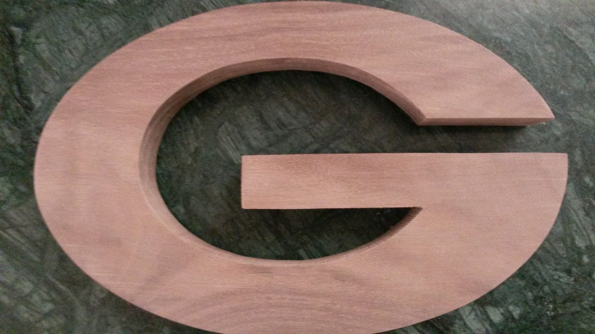Wood Green Bay Packers Logo