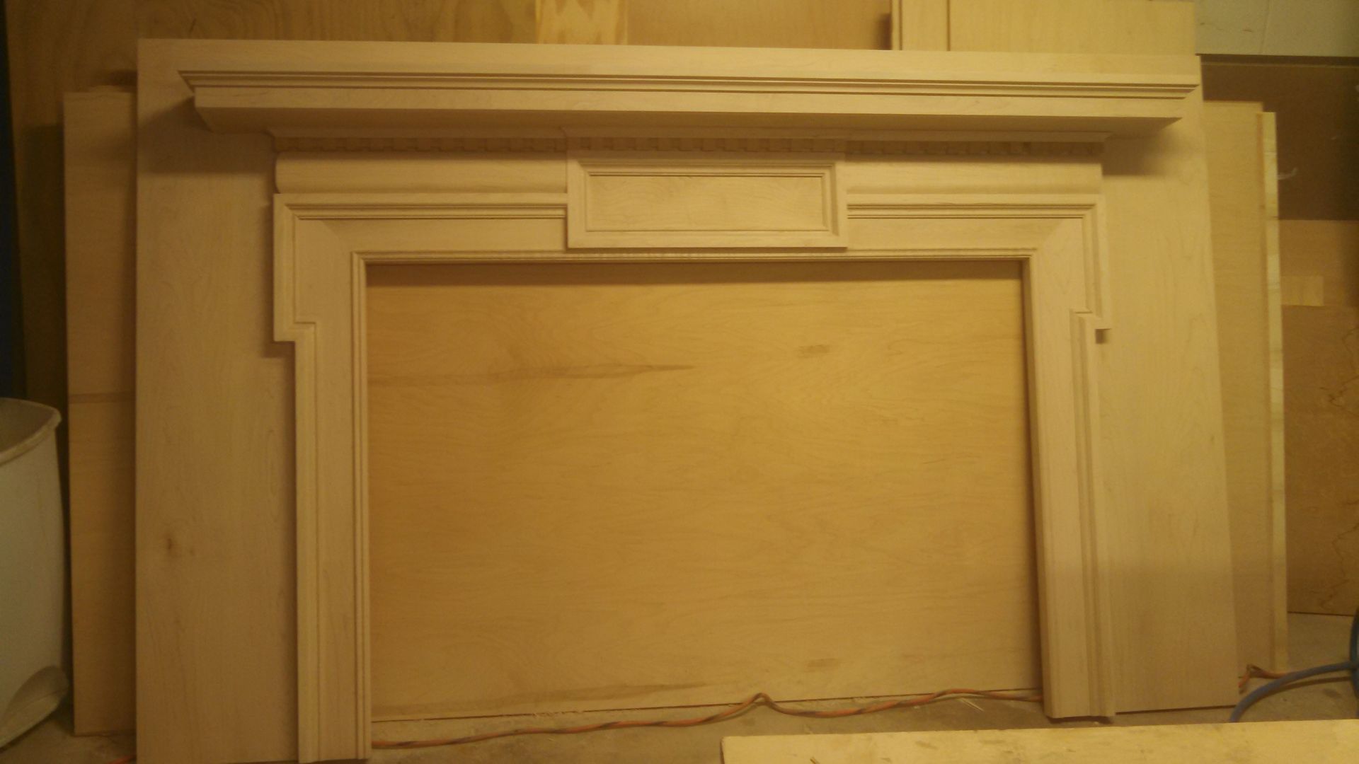 Custom Fireplace Mantel And Cabinetry 2