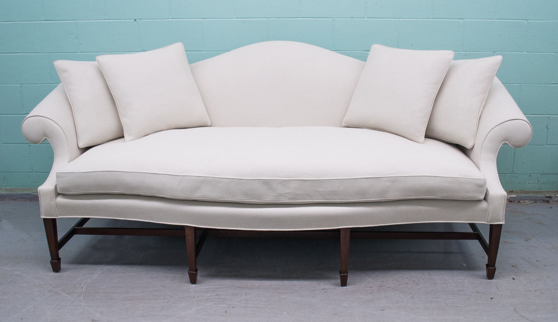Camel Back Sofa 1 