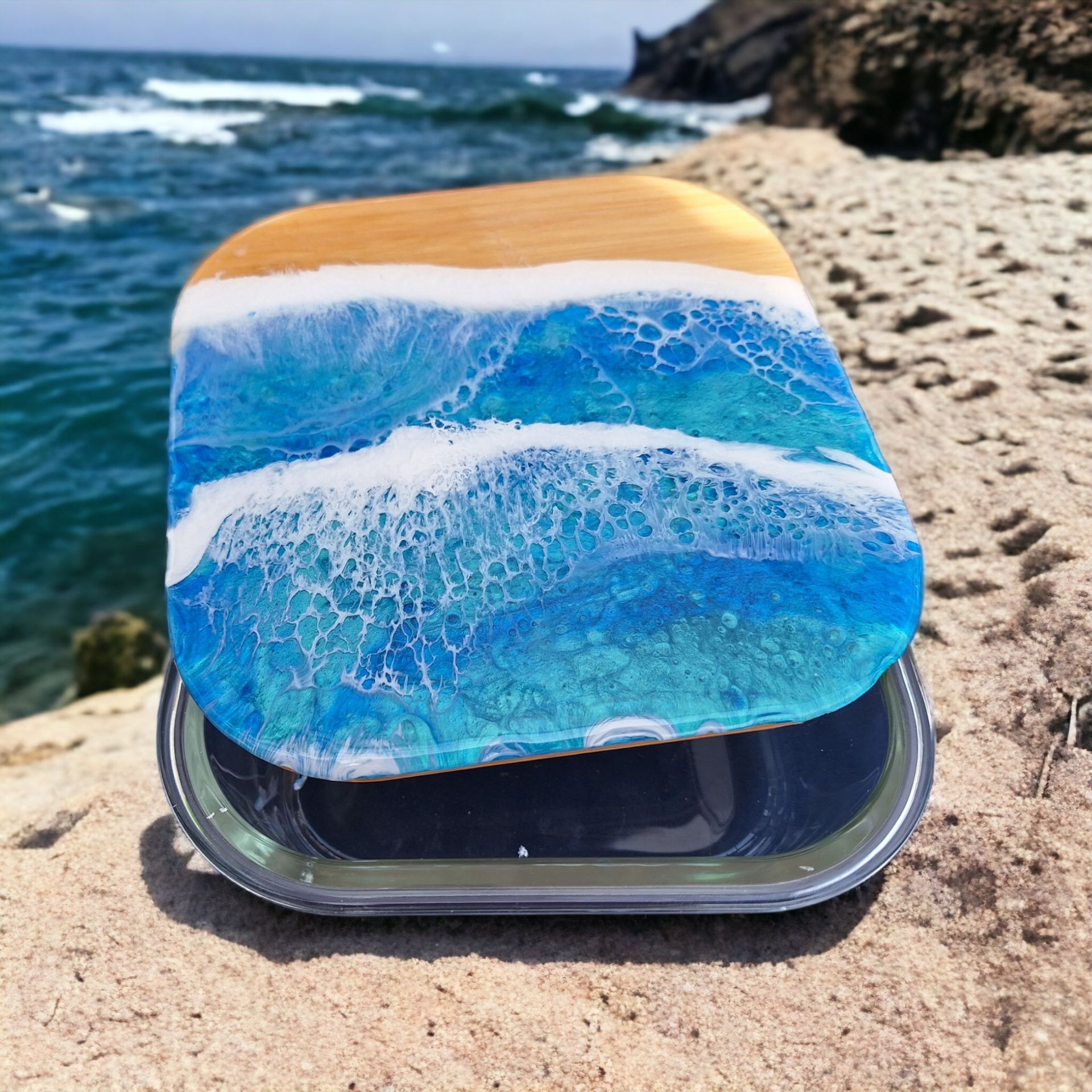 Ocean Wave Serving Dish 2