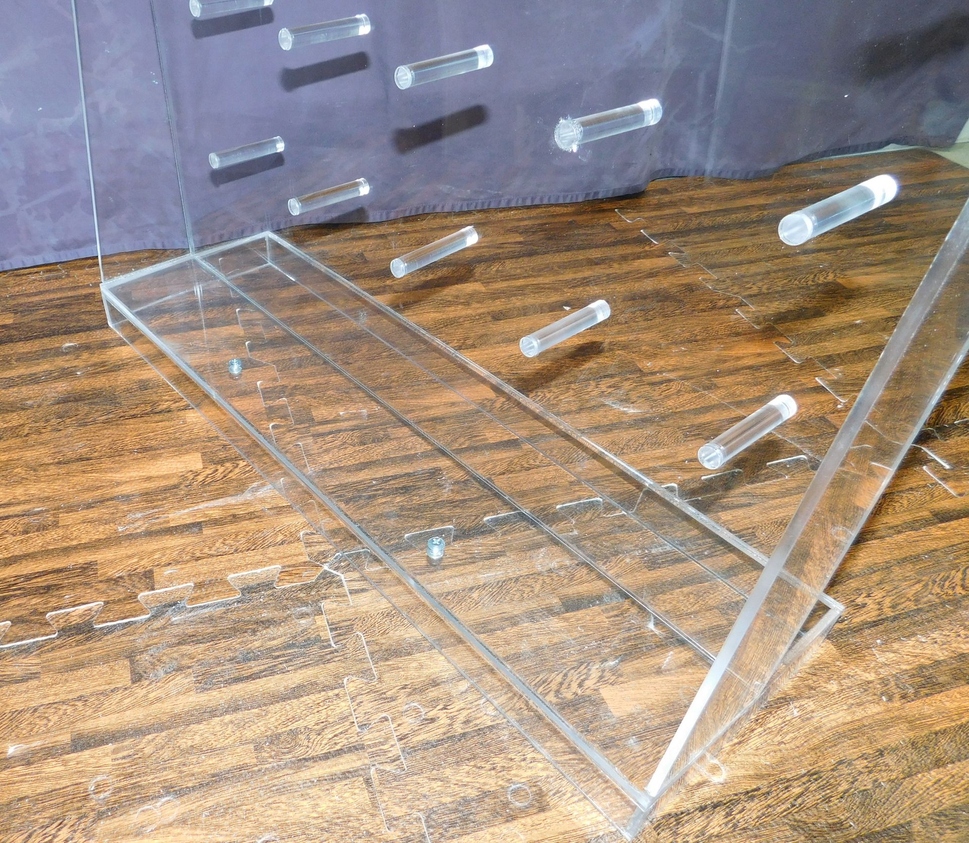Acrylic Doughnut (Donut) Wall - 28 " X 38" With 25 Pegs 3 