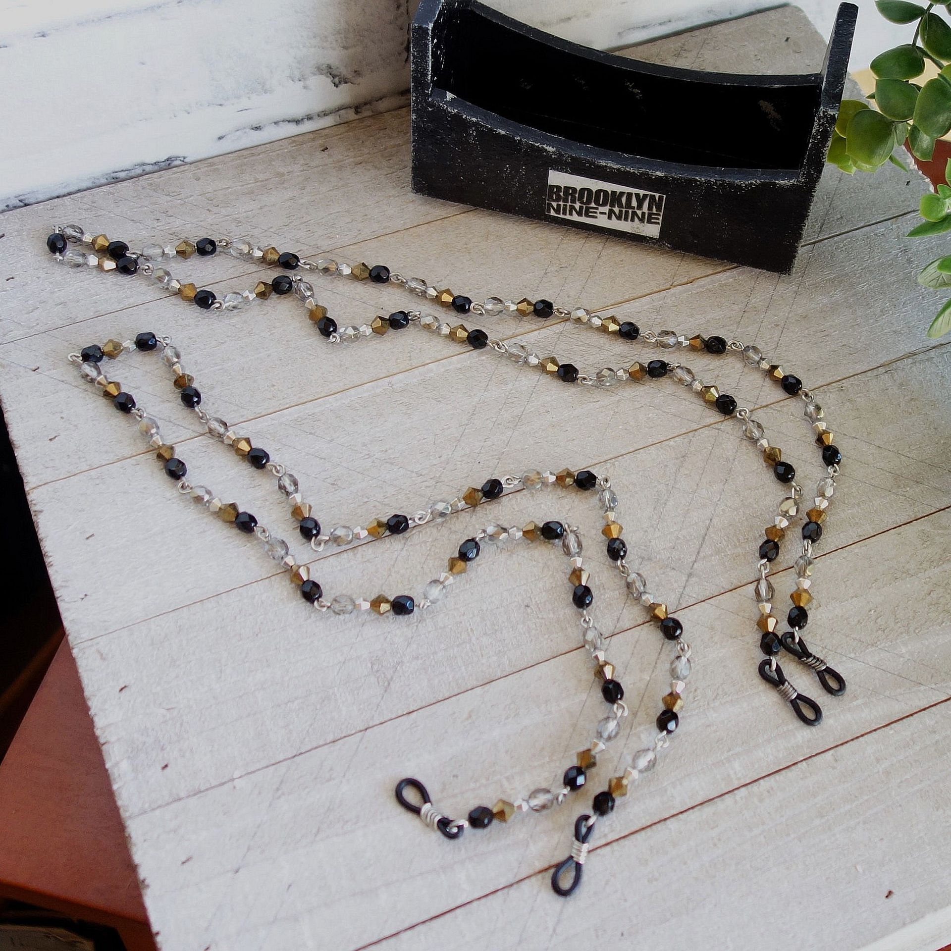 Beaded Eyeglass Chain Set/2 Brooklyn Nine-Nine Inspired Designer Eyeglass Chains 2 