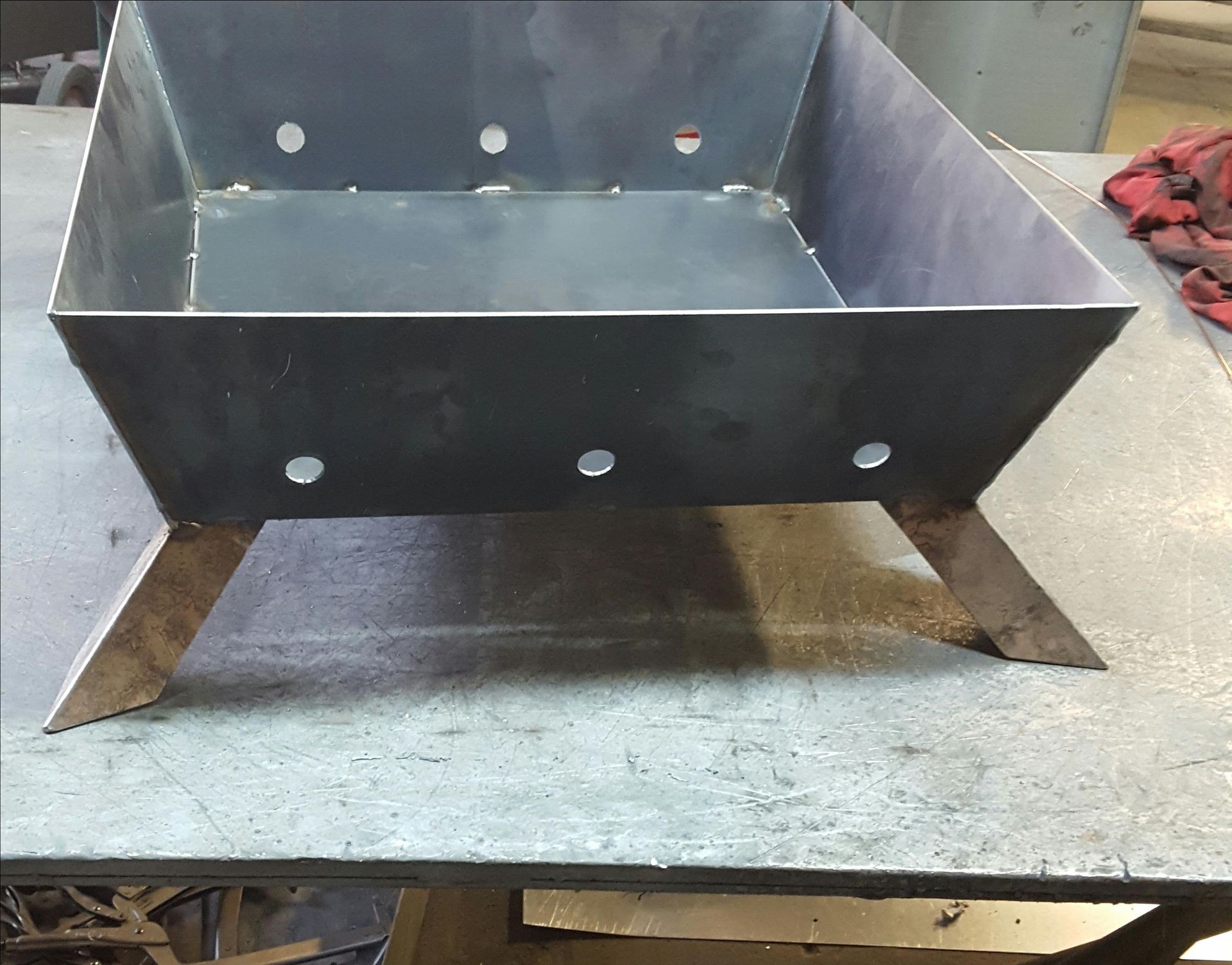 Custom Square Fire Pit 5 