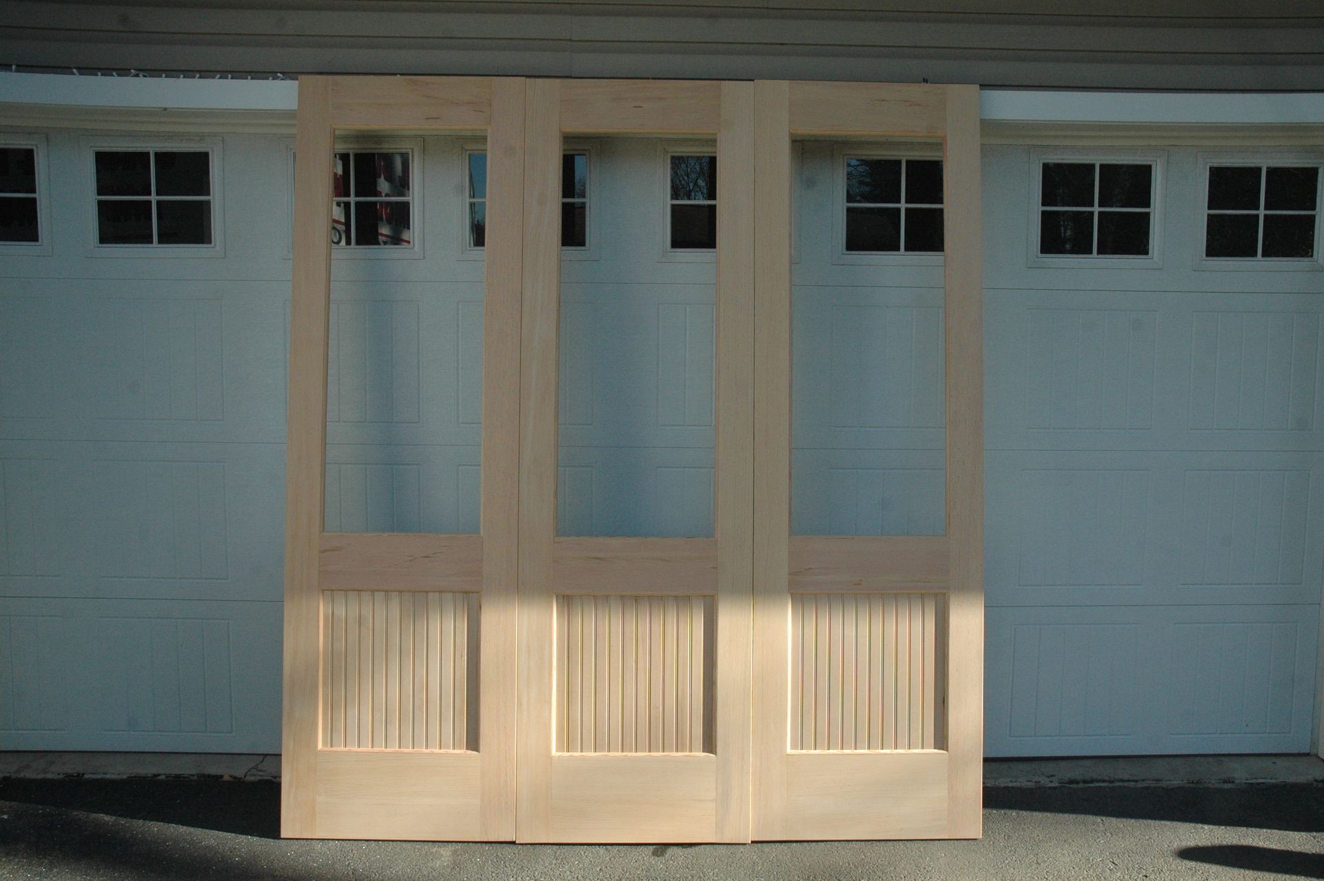 Triple Sliding Door With Glass 1 