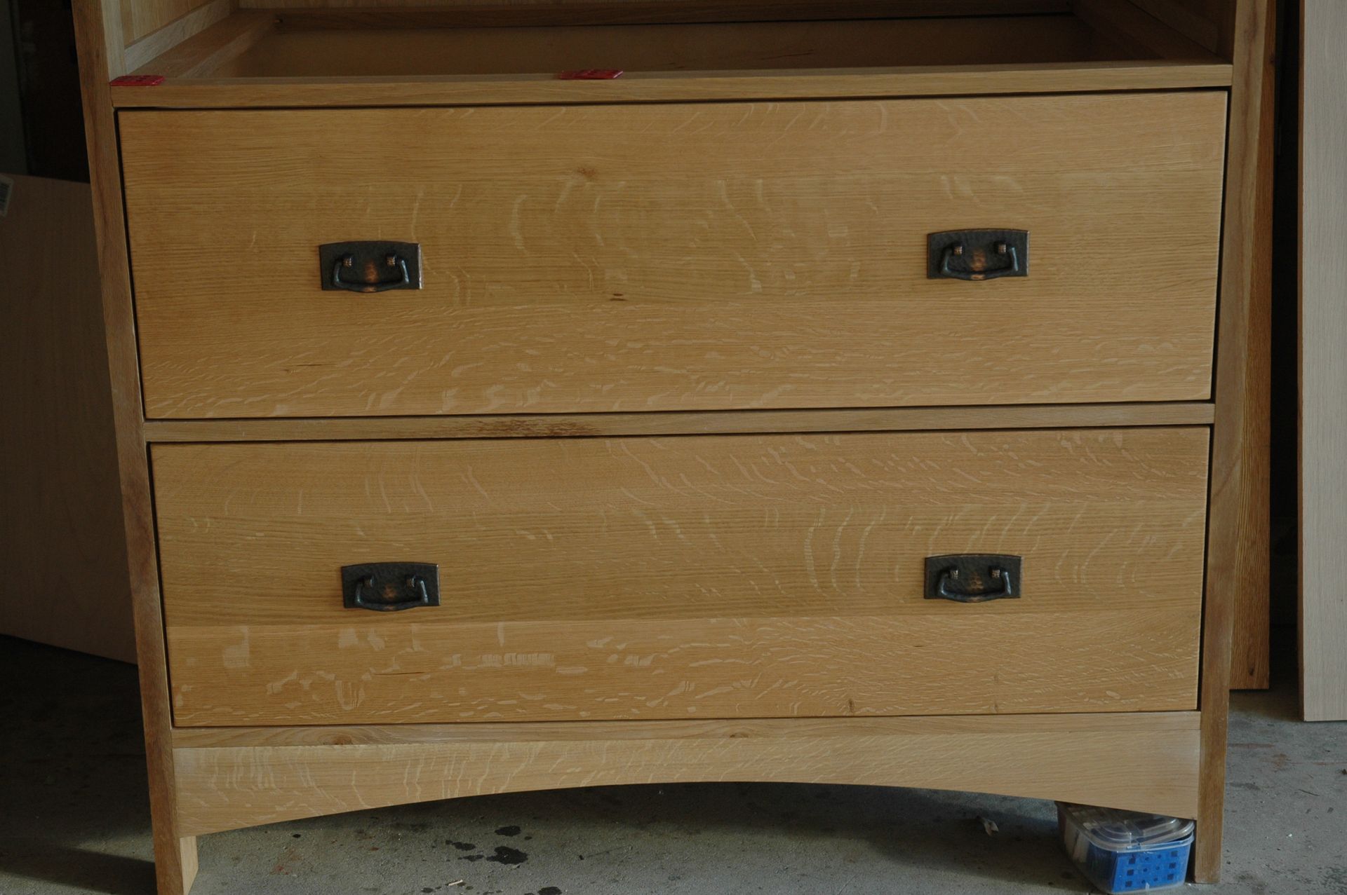Quartersawn Oak Armoire 3 