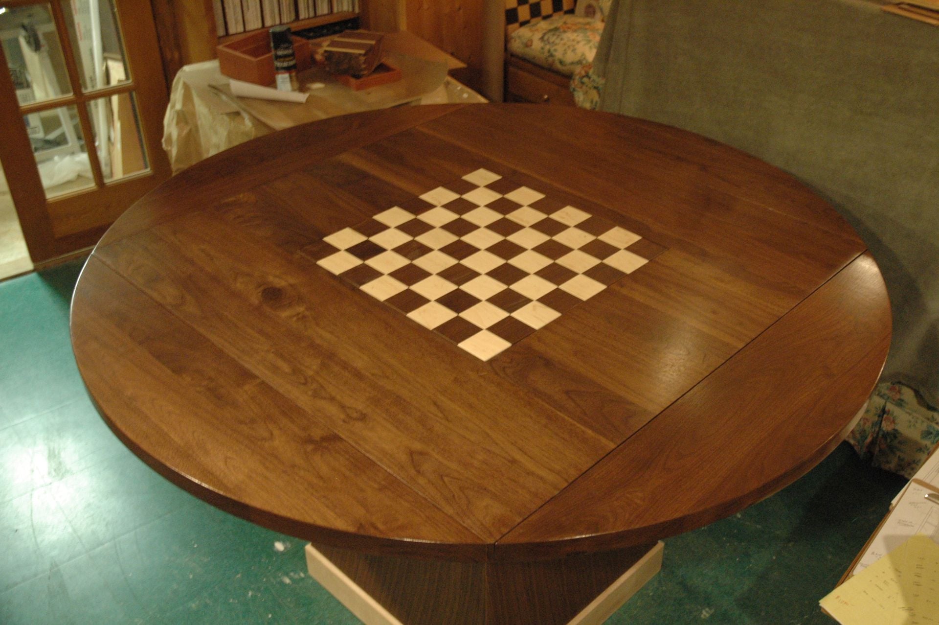 Walnut Game / Eating Table 1 