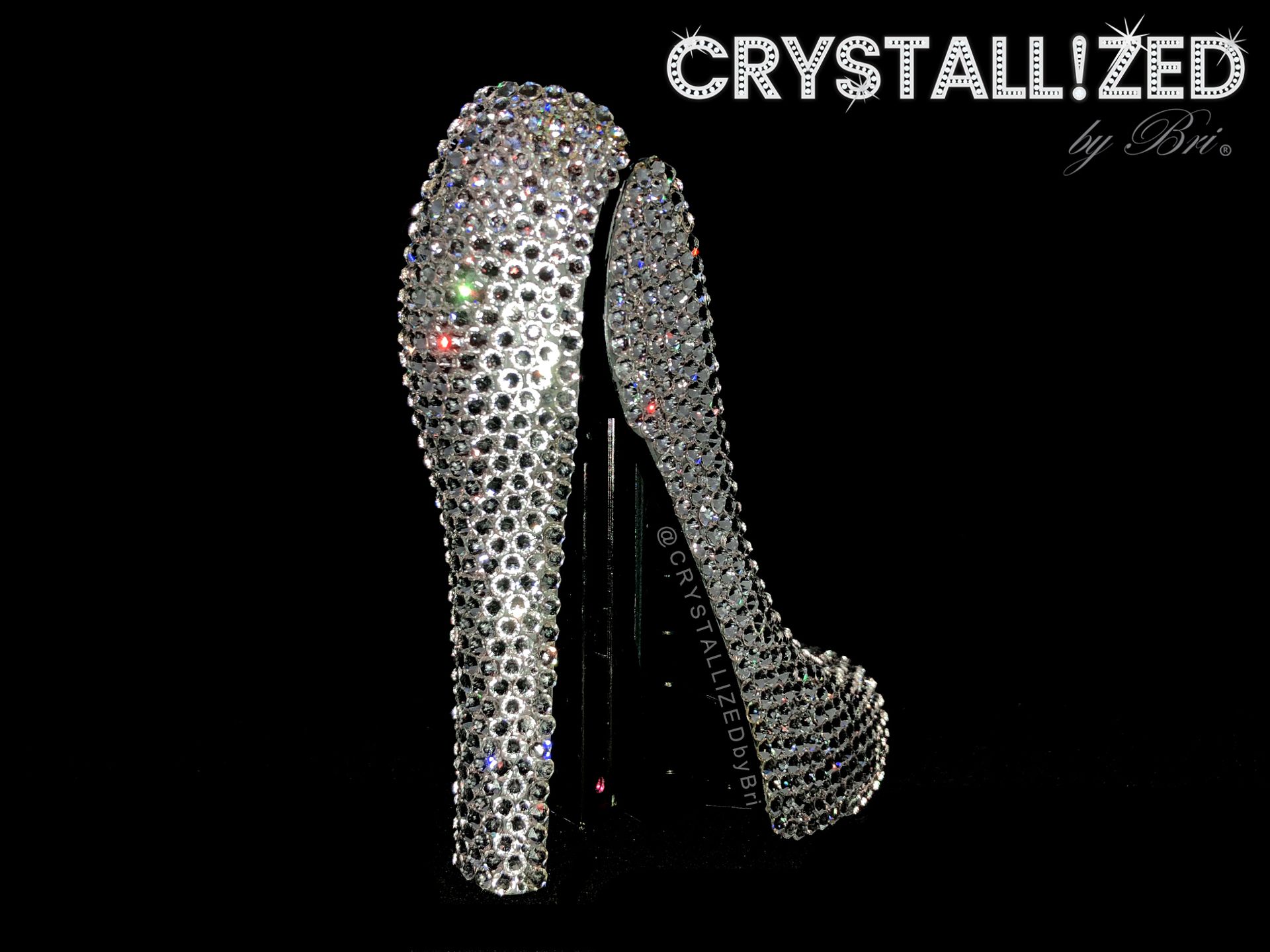 High Heel Stapler Crystallized Office Desk Accessories Bling European Crystals Bedazzled 2 